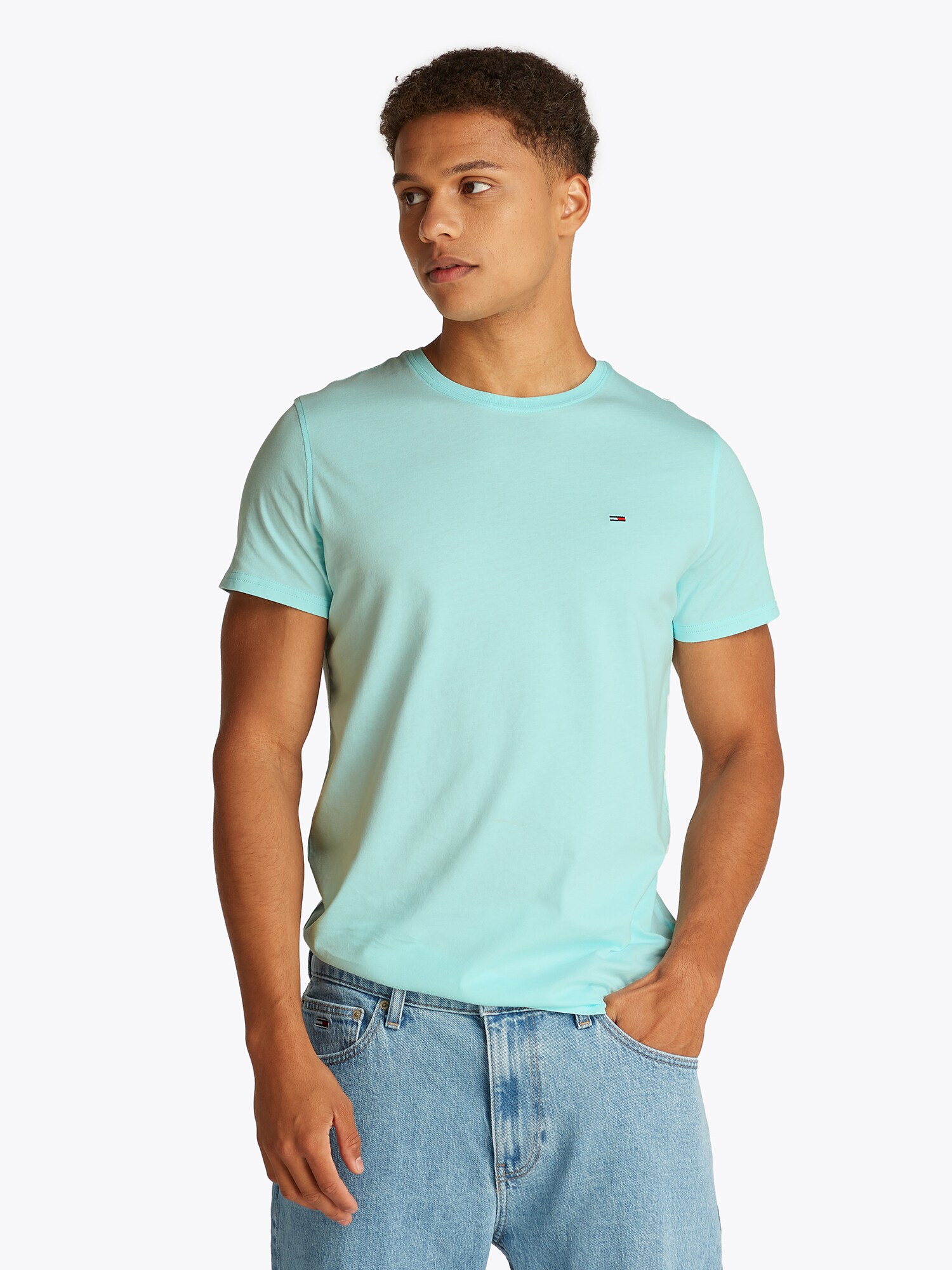 Tommy Jeans Póló  világoszöld termék 2. képe