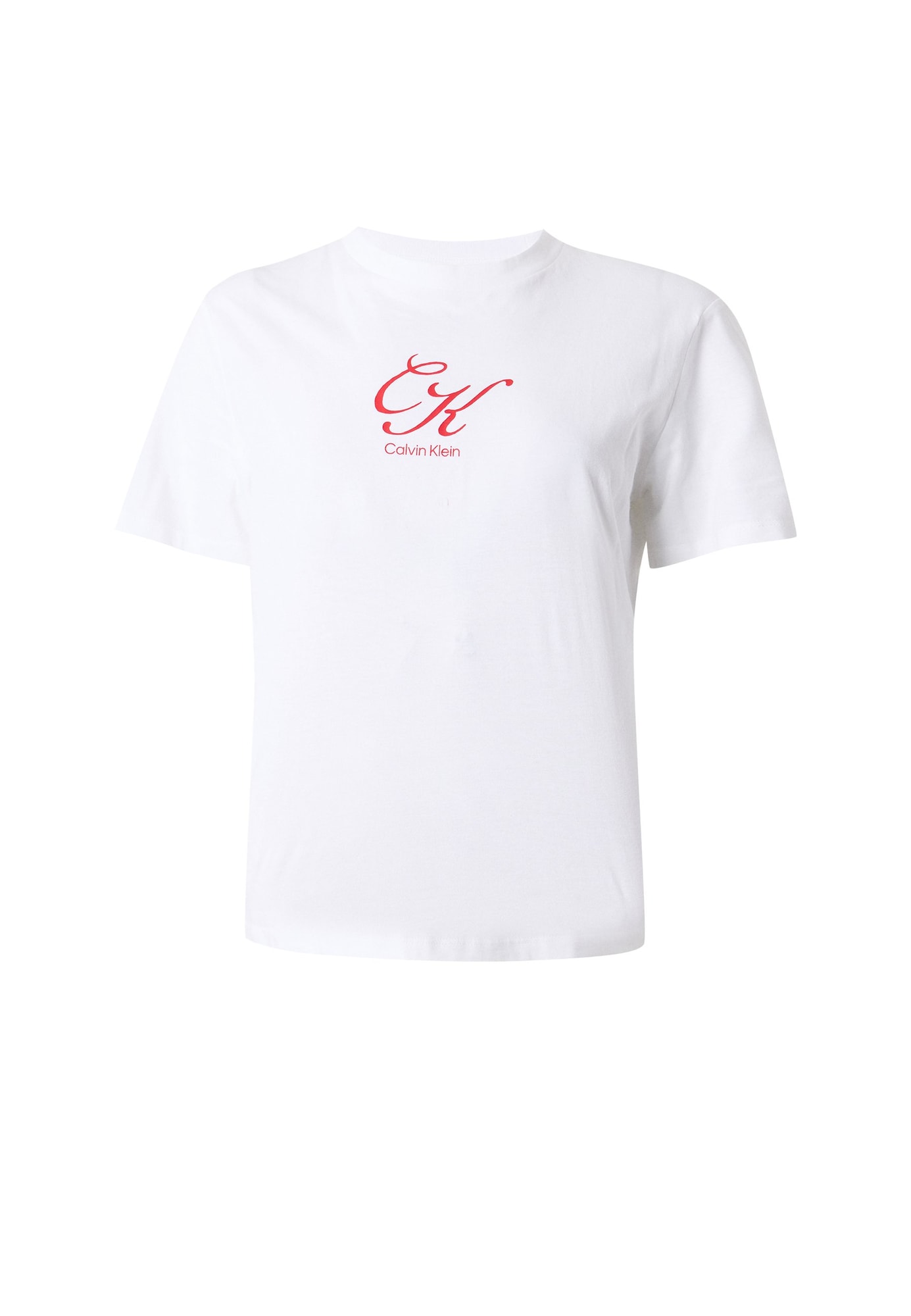 Calvin Klein Jeans Camiseta  rojo vivo / blanco