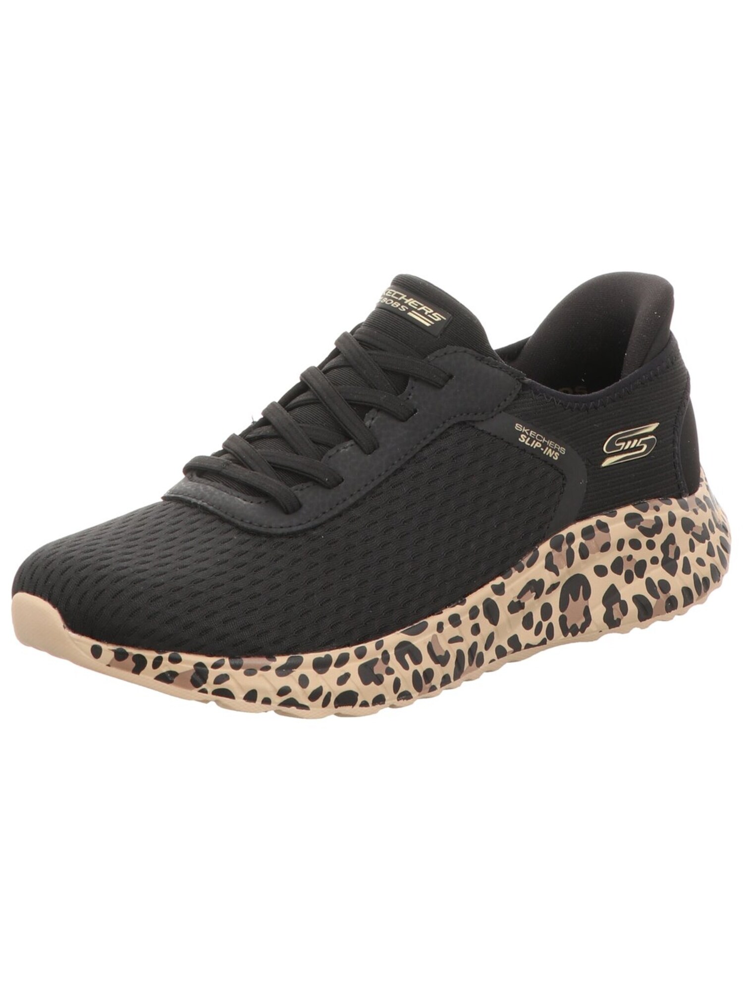 SKECHERS Zapatillas deportivas bajas 'Slipper Damen 117246 BLK Textil in schwarz'  negro