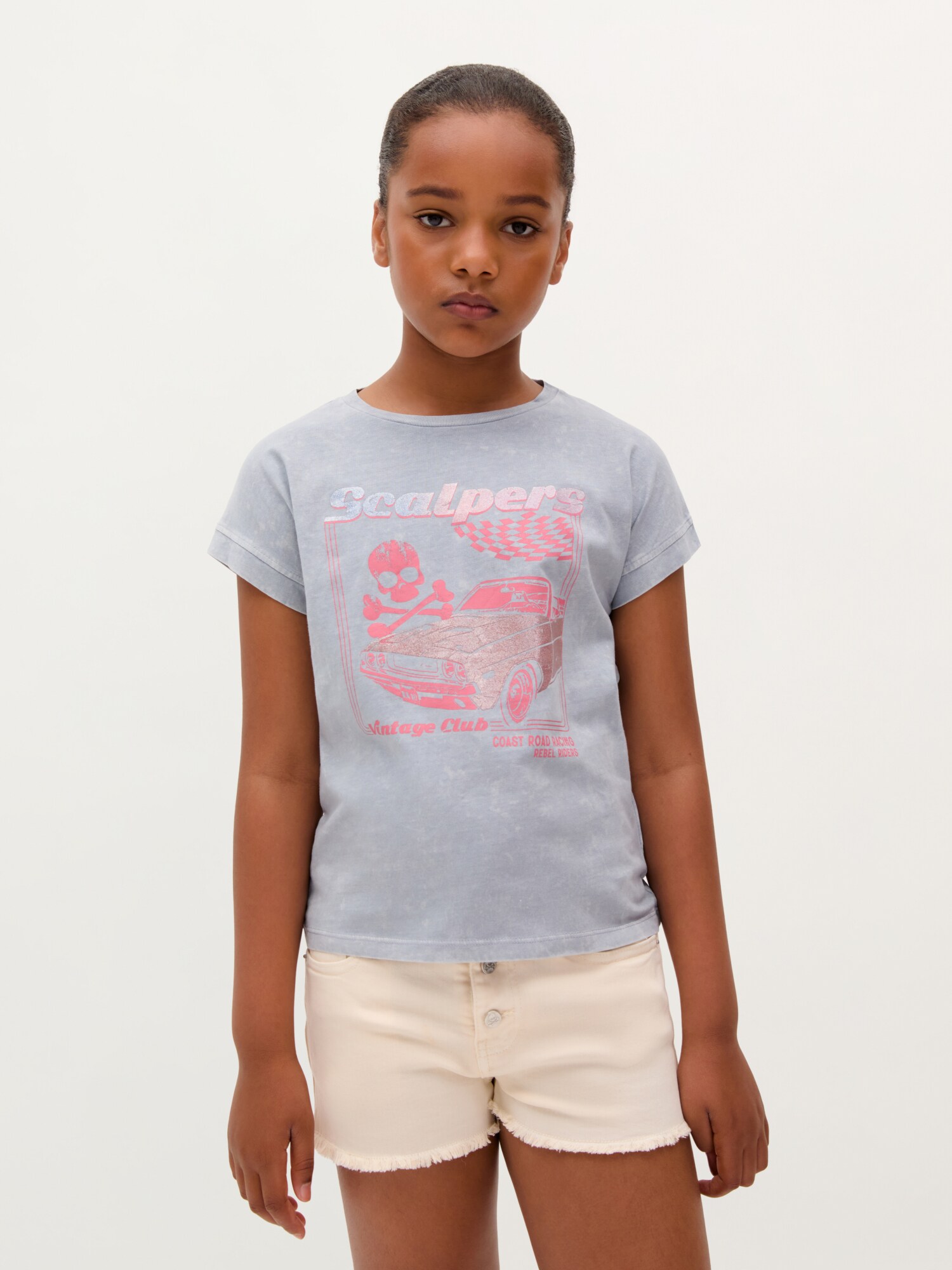 Thumbnail - Scalpers Car Tee Girls