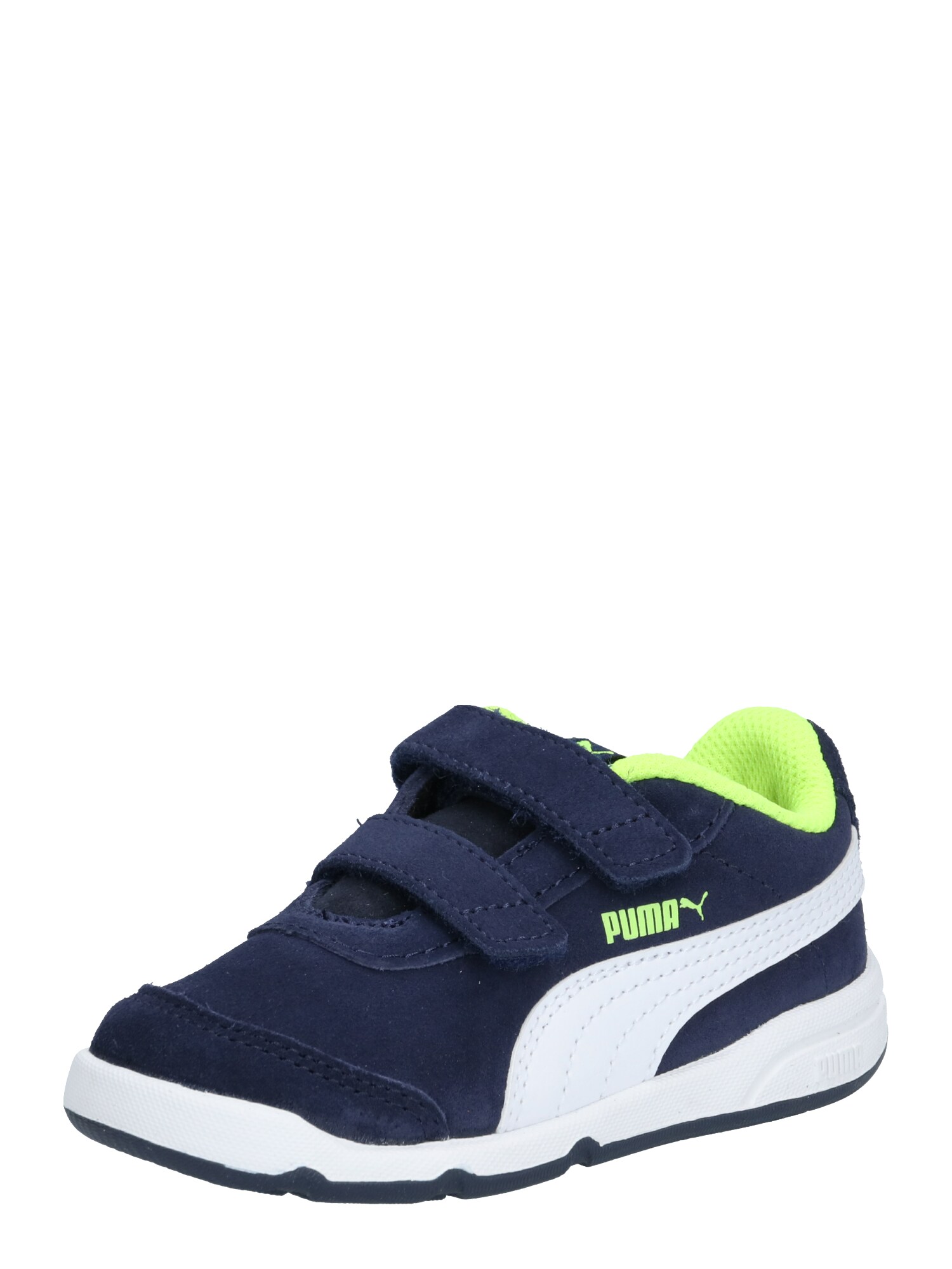 PUMA Sportbačiai 'Stepfleex 2 SD V Inf'  geltona / tamsiai mėlyna / balta