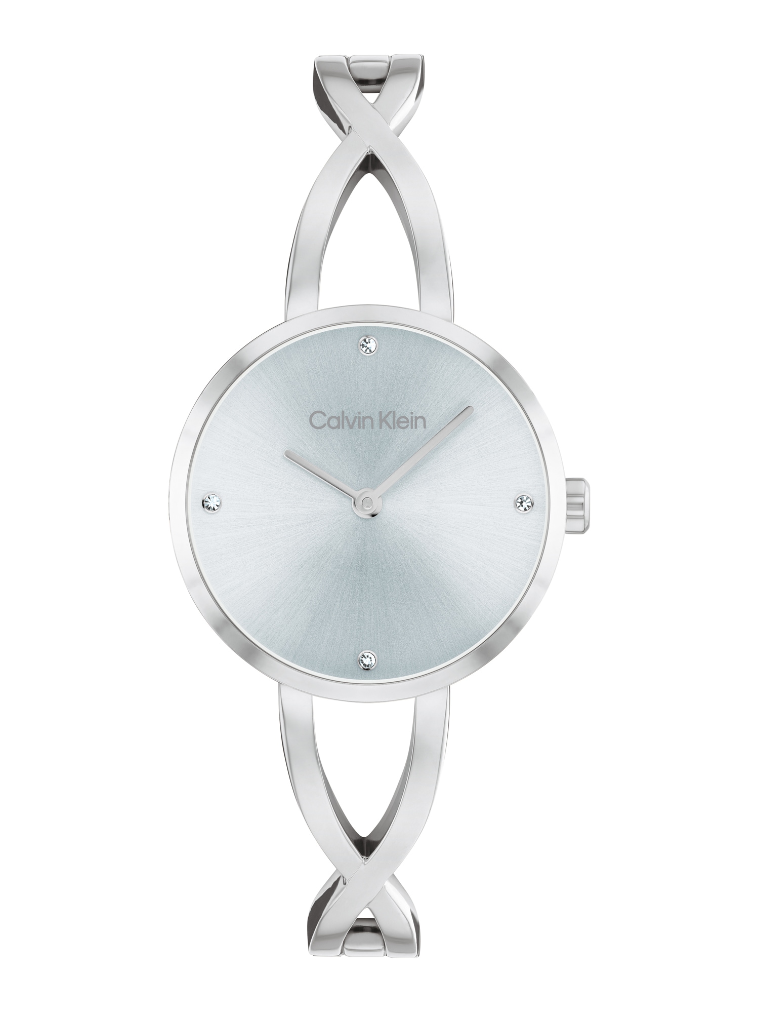 Calvin Klein Ceas analogic SCULPTED EMBRACE  argintiu