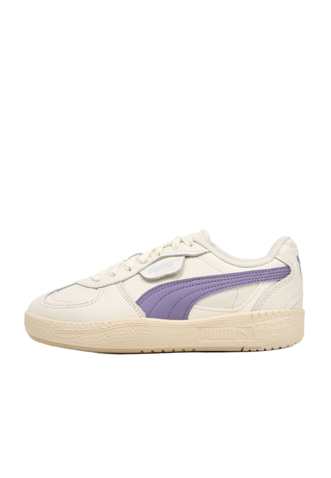 PUMA Sneaker low Palermo lila / alb