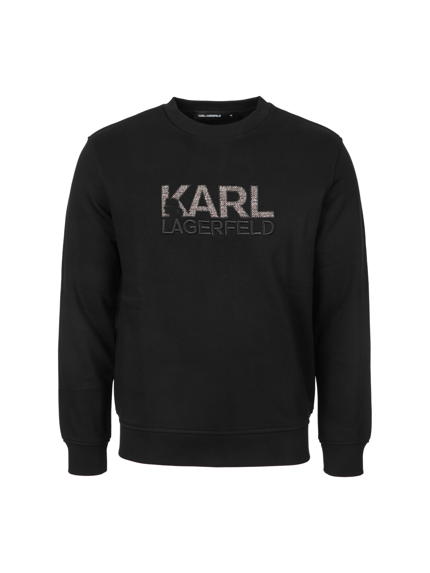 Karl Lagerfeld Sudadera  gris / negro