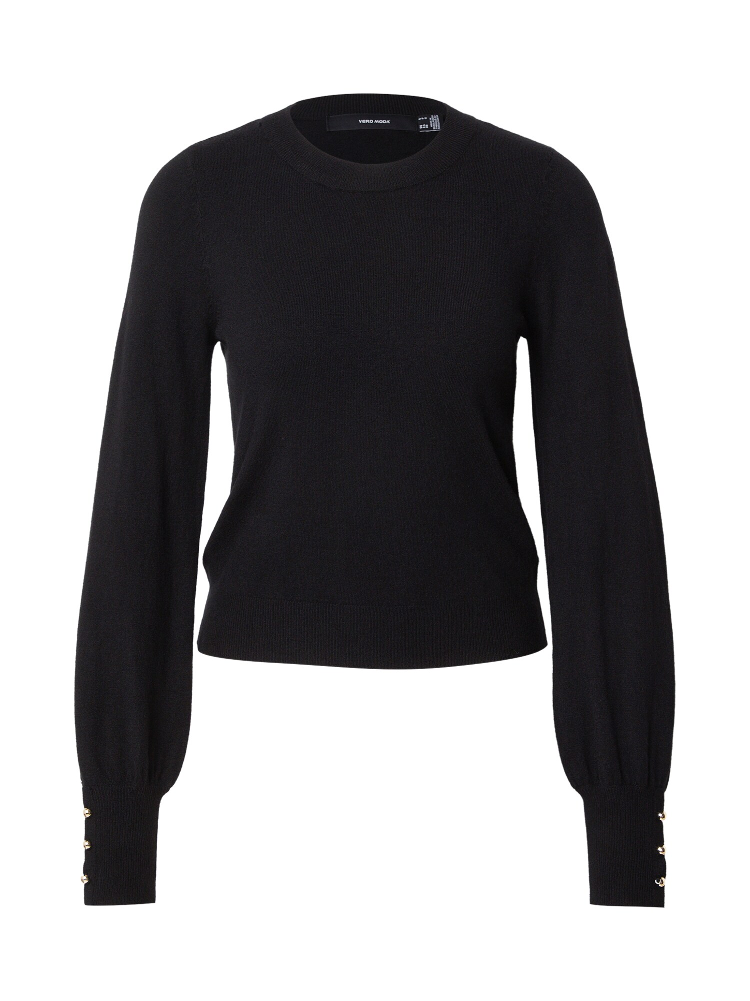 VERO MODA Pulover VMHAPPY  negru