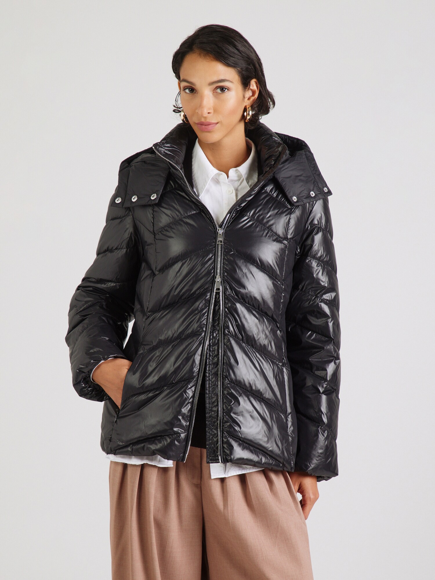 Liu Jo Chaqueta de invierno negro – imagen 10