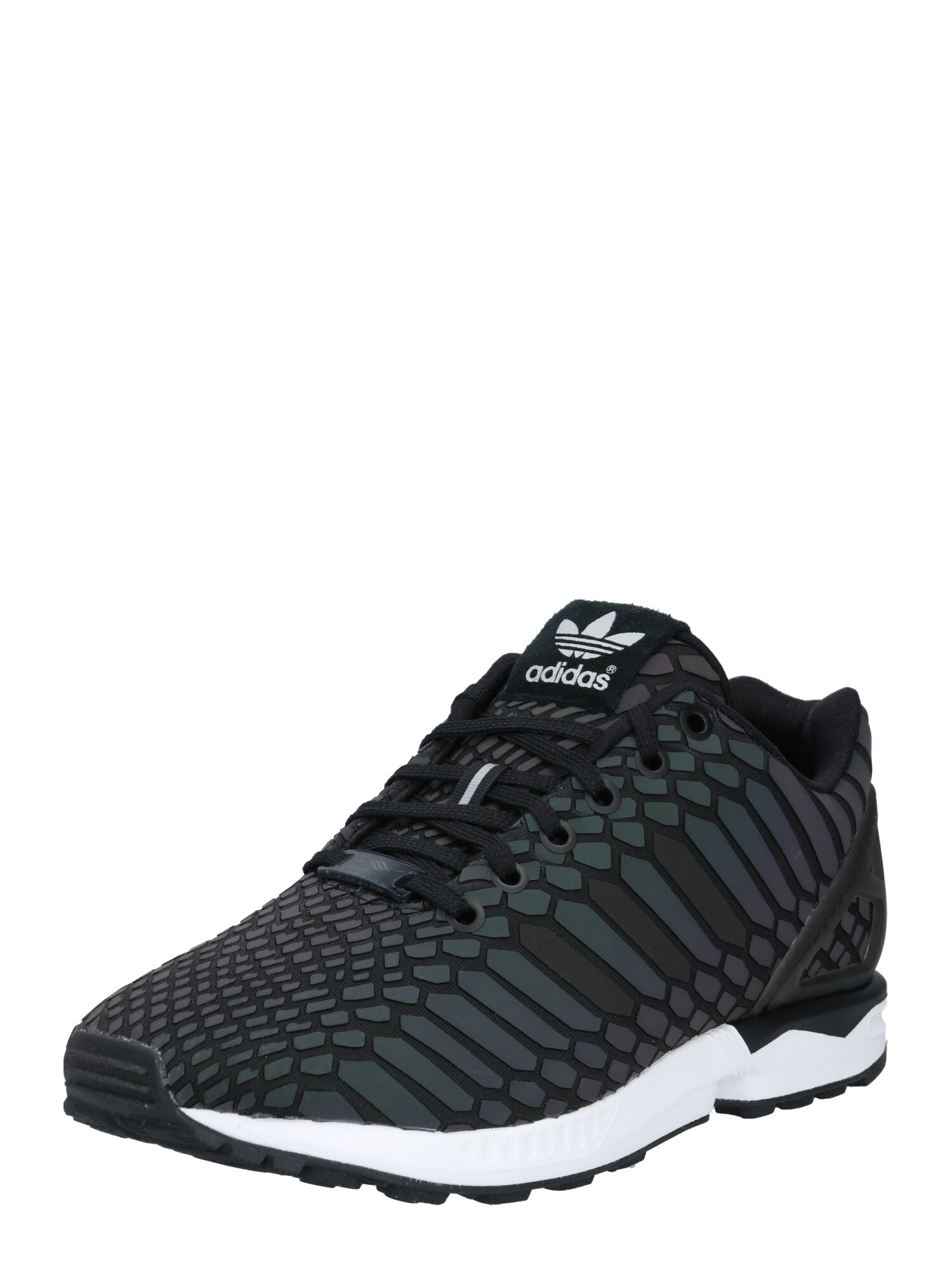 ADIDAS ORIGINALS Sportbačiai be auliuko 'ZX Flux'  juoda / mišrios spalvos