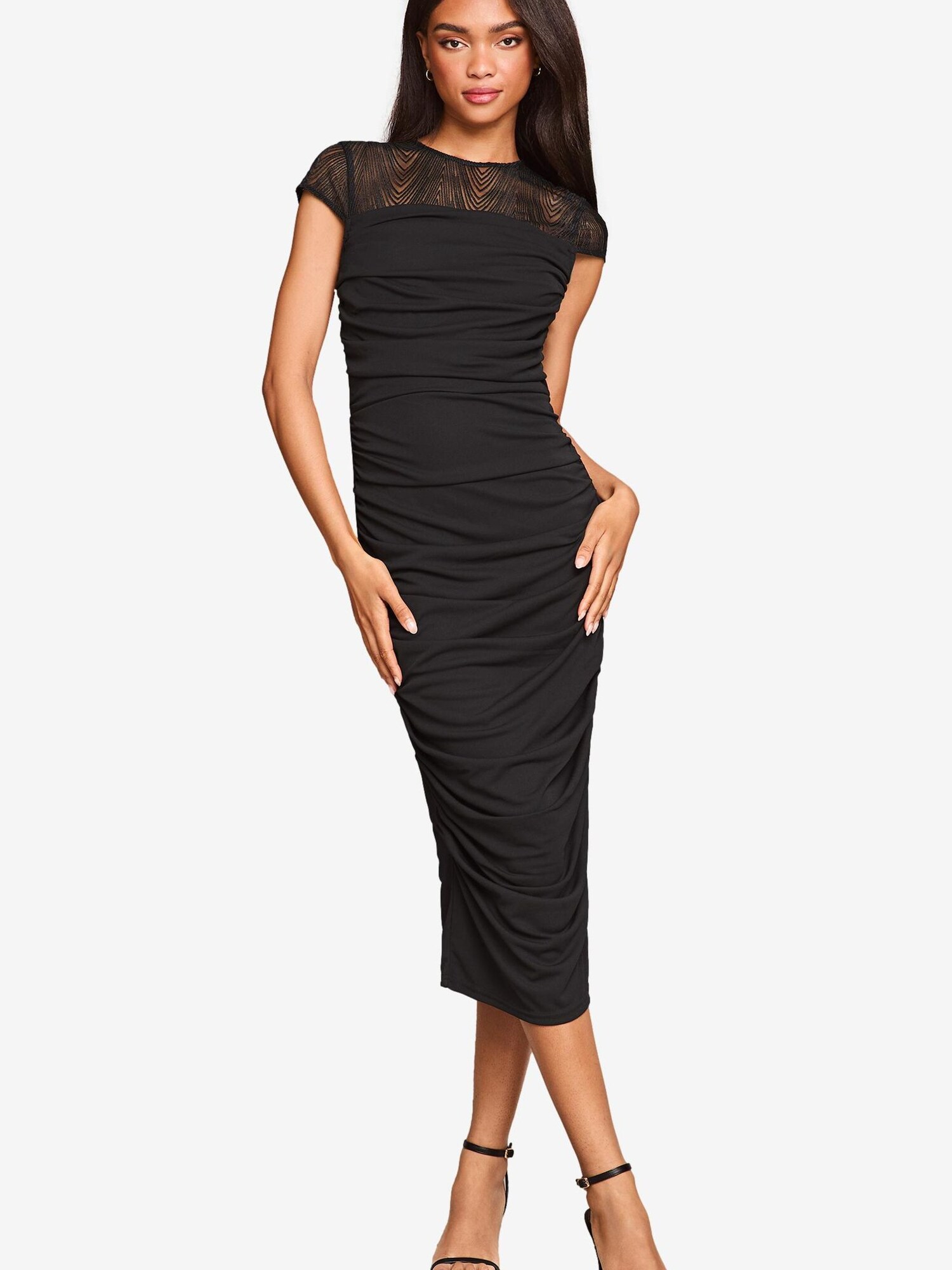 Lipsy Rochie  negru