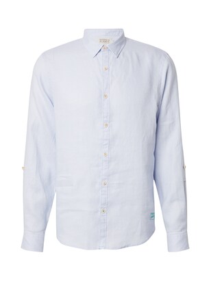 Scotch & Soda Overhemd Pastelblauw