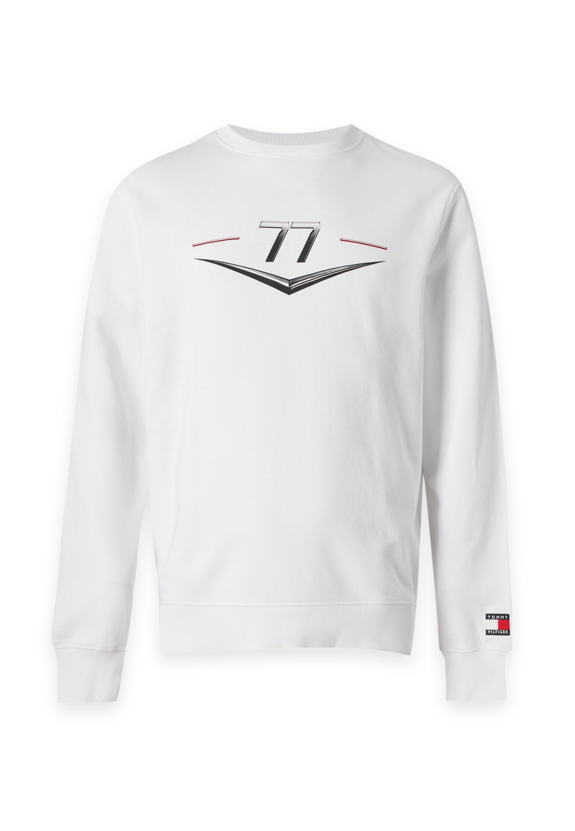 TOMMY HILFIGER Sweatshirt 'TH X CF1' knallröd / svart herr