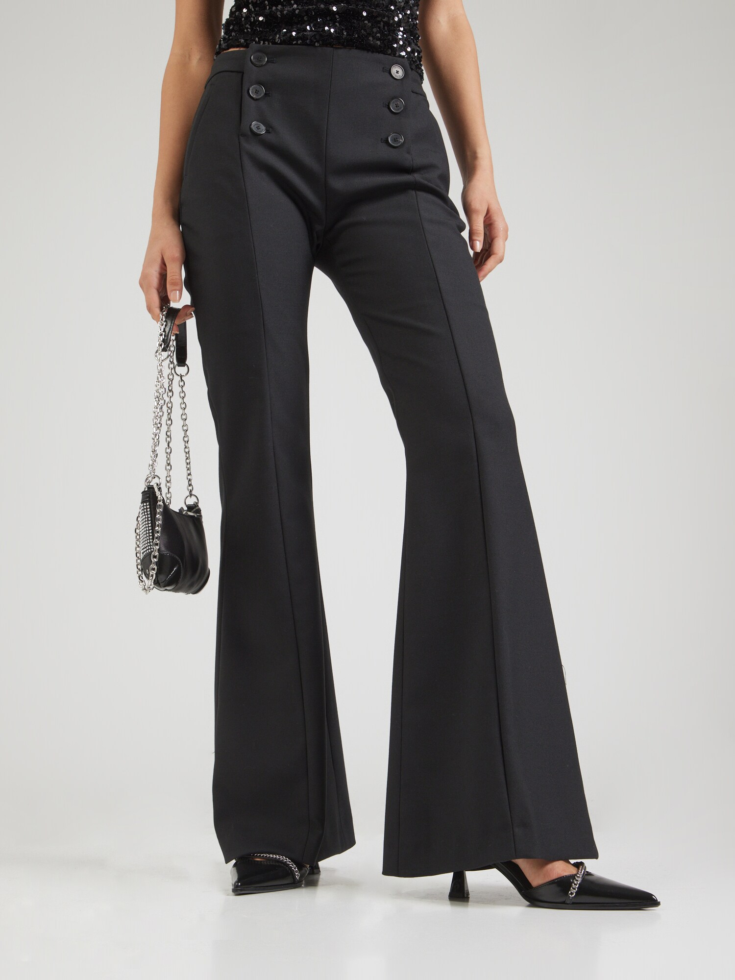 The Kooples Nadrág  fekete termék 2. képe