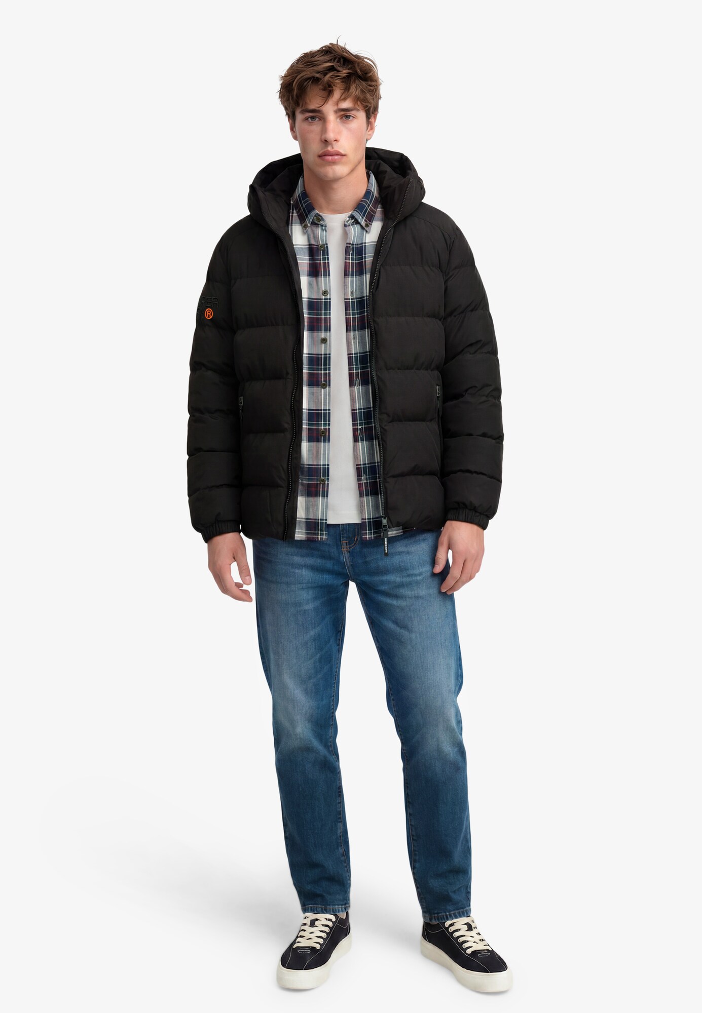 Superdry & Co Chaqueta de invierno  negro – imagen 8