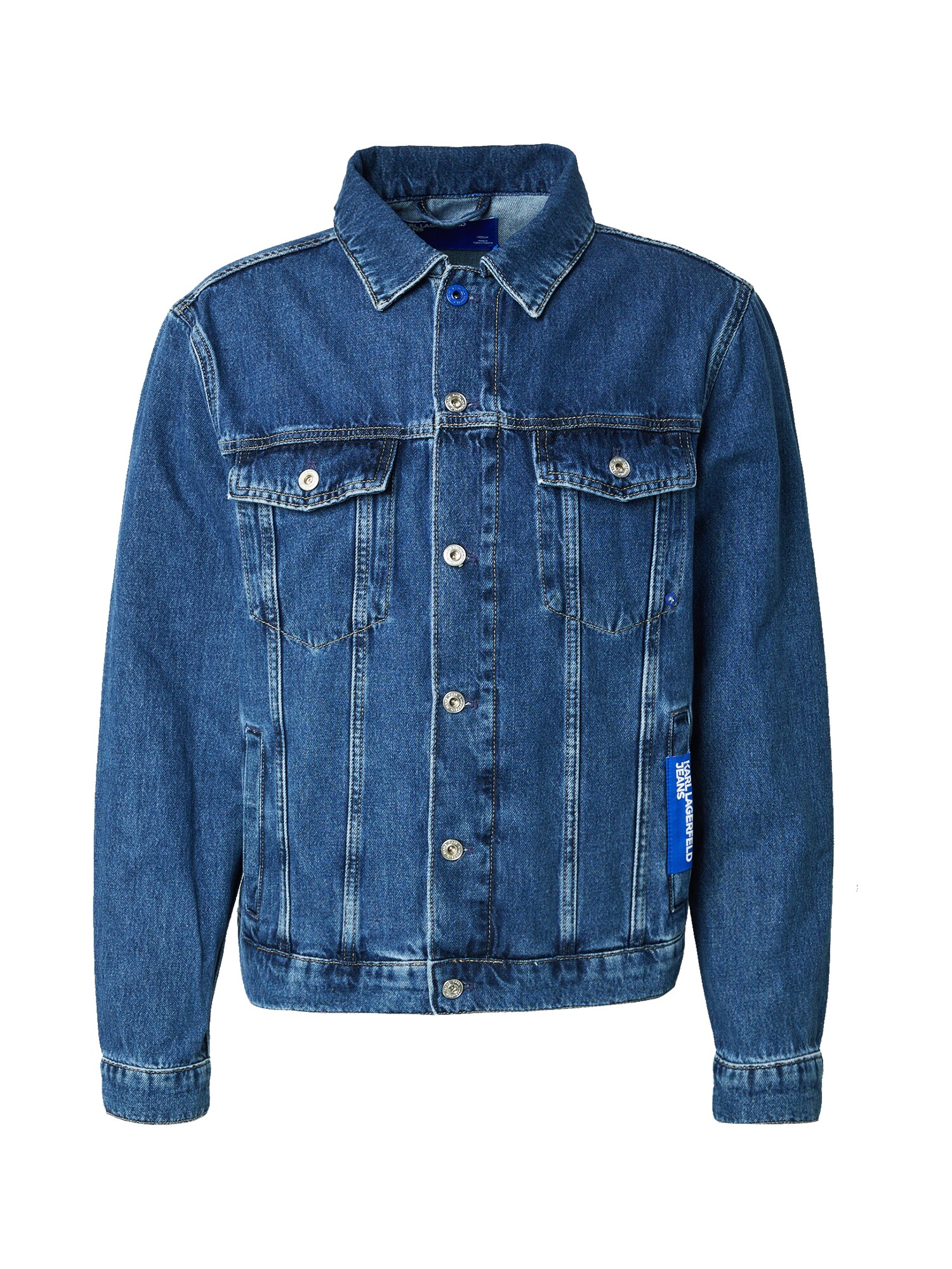 KARL LAGERFELD JEANS Átmeneti dzseki  kék farmer akciós termékkép 1