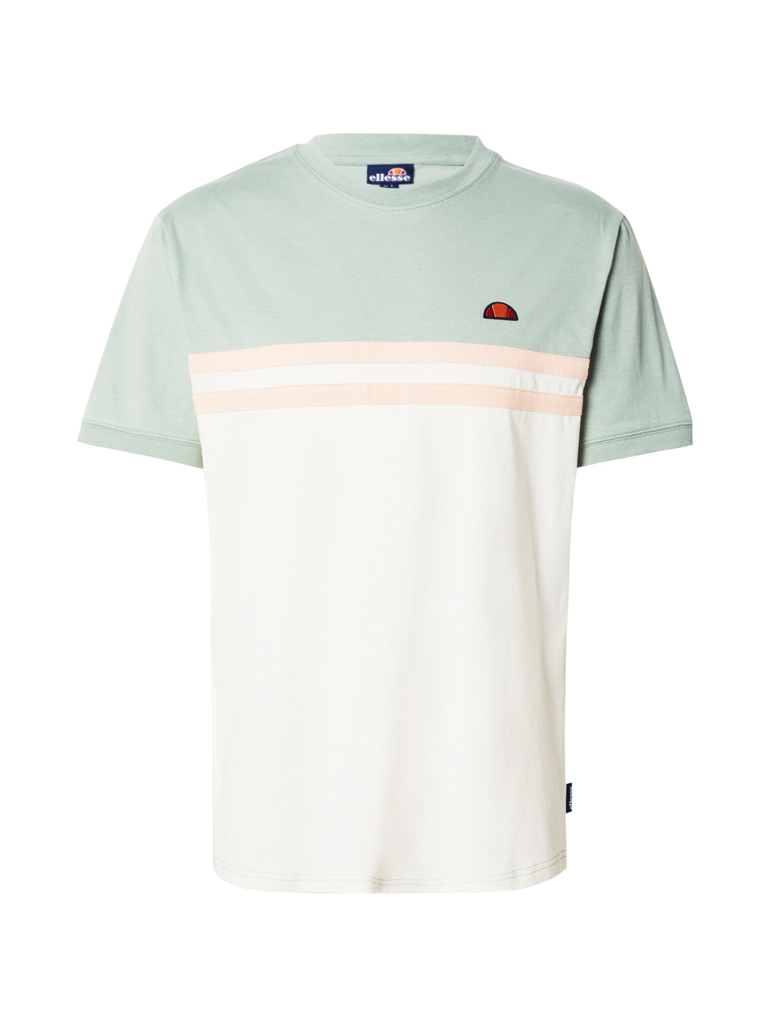 ELLESSE Tričko 'ATREI'  béžová / pastelovo zelená / červená / biela
