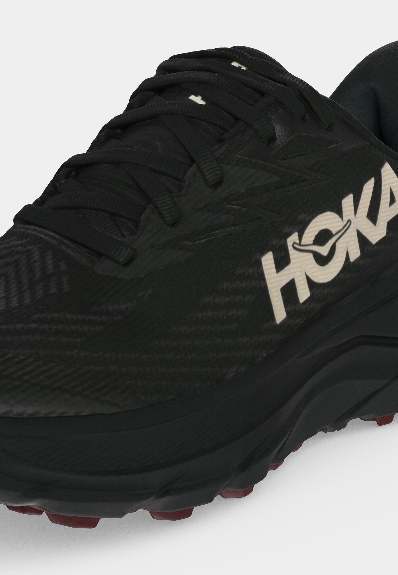 HOKA Zapatillas de running 'CHALLENGER 8'  beige claro / negro – imagen 4