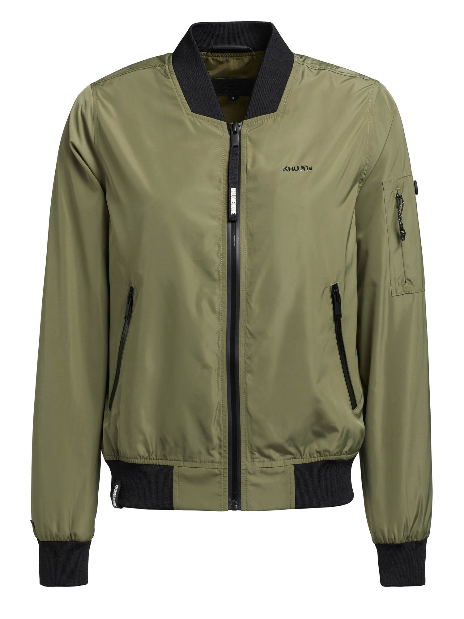 khujo Geacă de primăvară-toamnă Stence2  kaki / negru