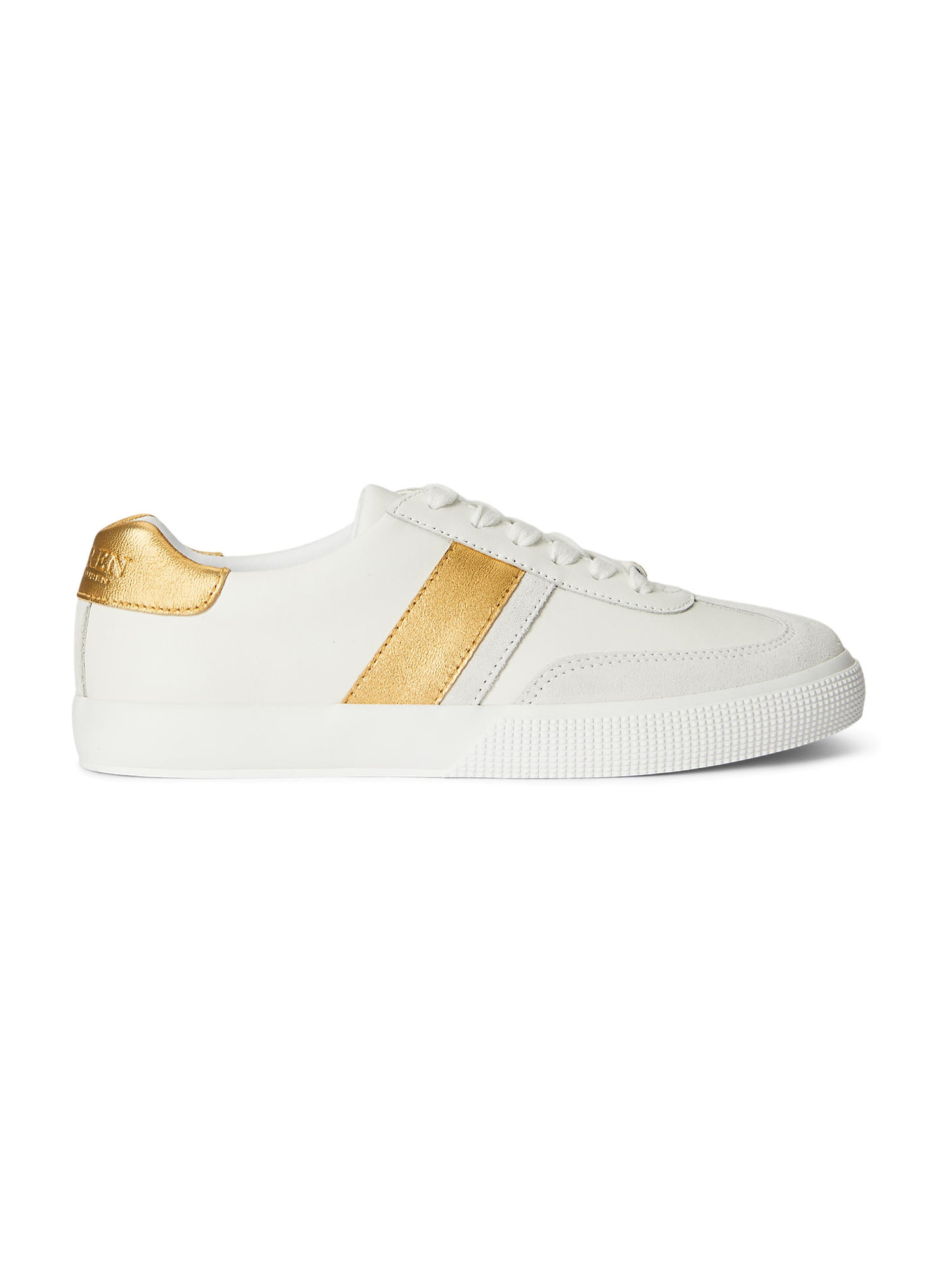 Lauren Ralph Lauren Sneaker low BRAYLEE  auriu / alb