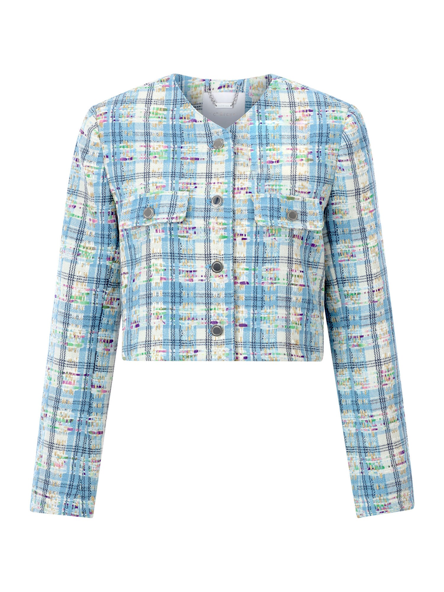 Rich & Royal Geacă de primăvară-toamnă  albastru deschis / verde mentă