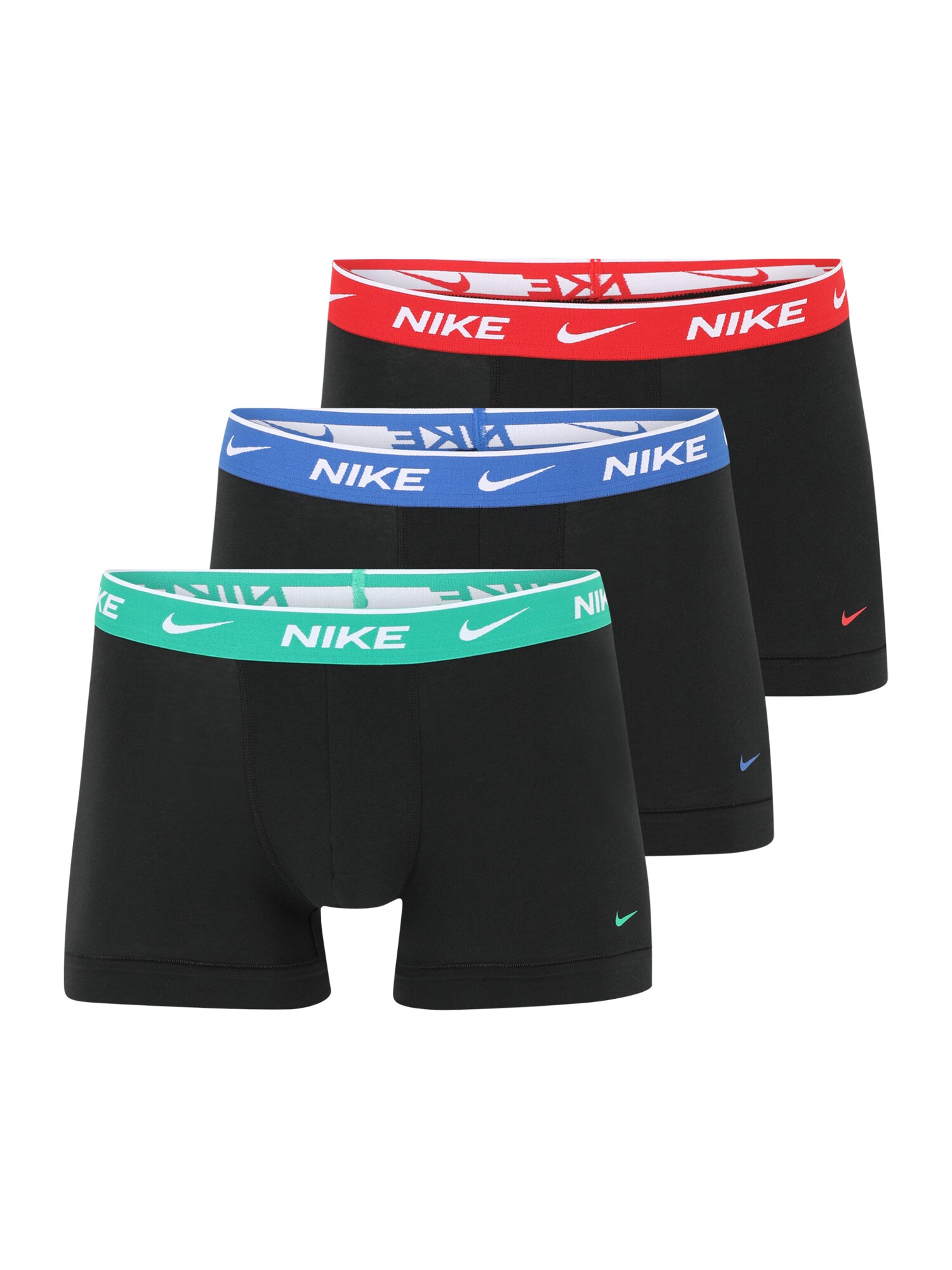 NIKE Sport alsónadrágok 'Everyday'  kék / világoszöld / piros / fekete akciós termékkép 1