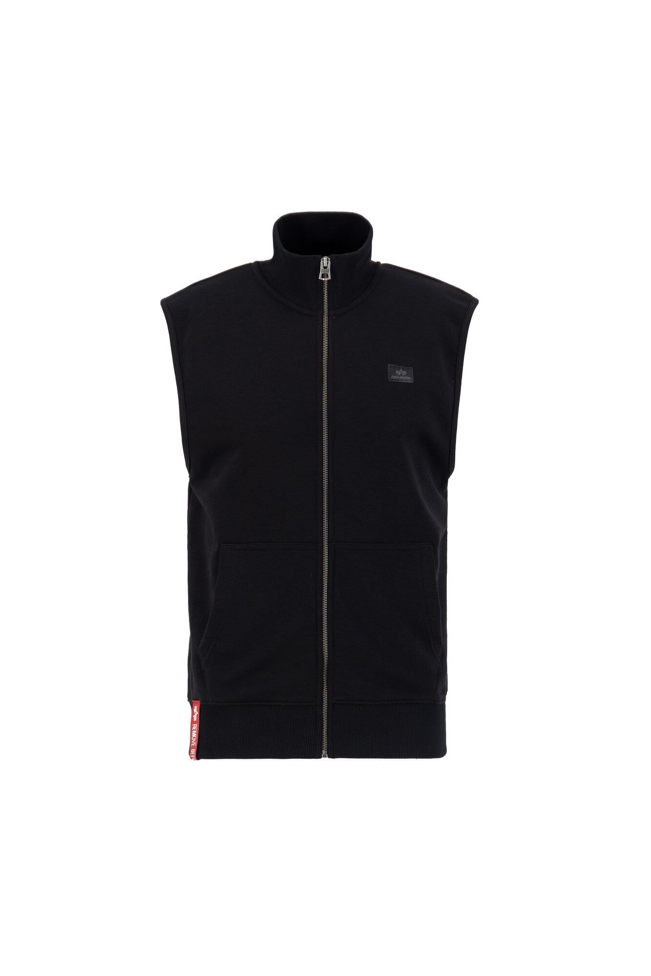 ALPHA INDUSTRIES Brezrokavnik  rdeča / črna / bela