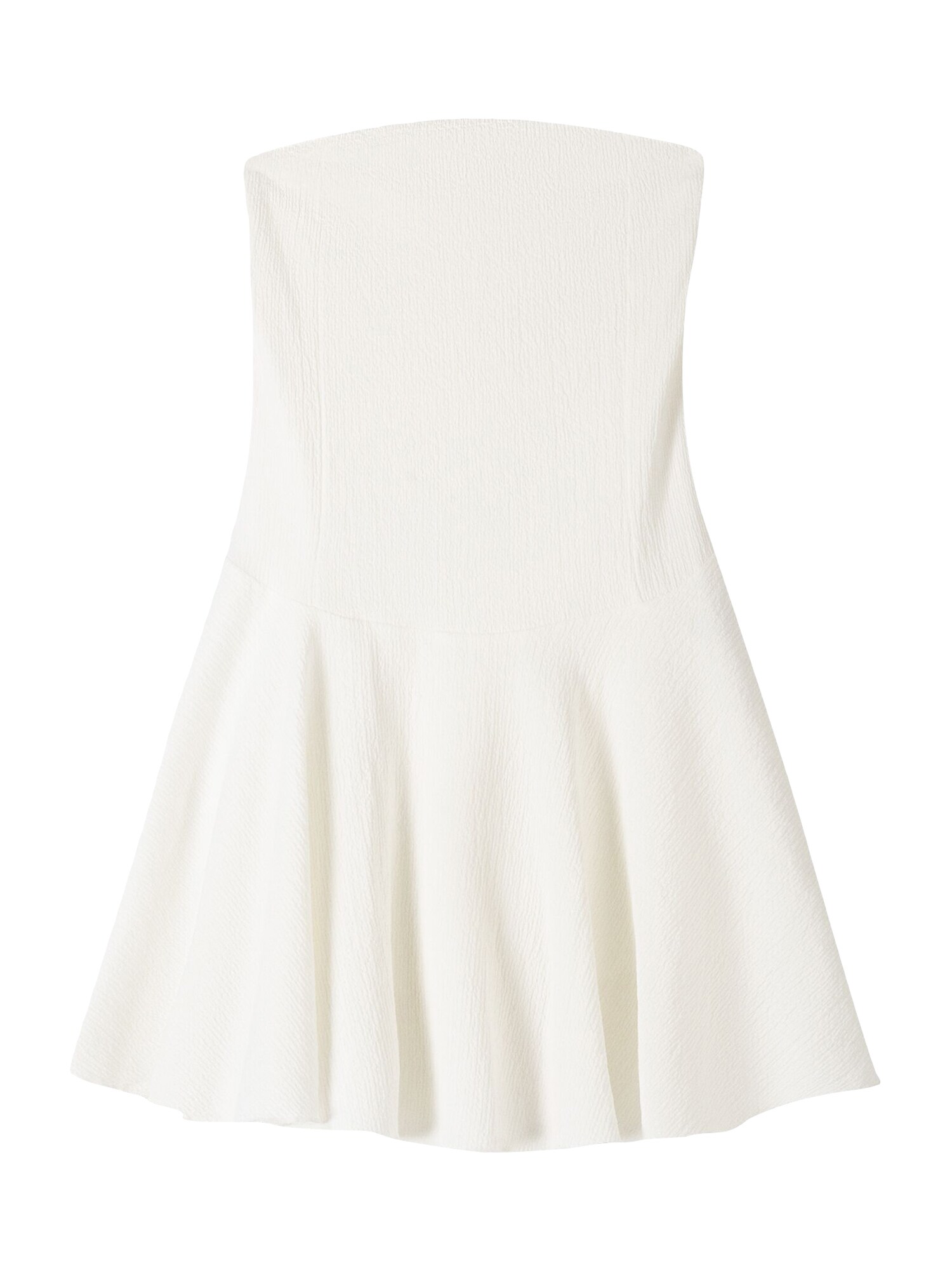 Bershka Rochie de vară  alb