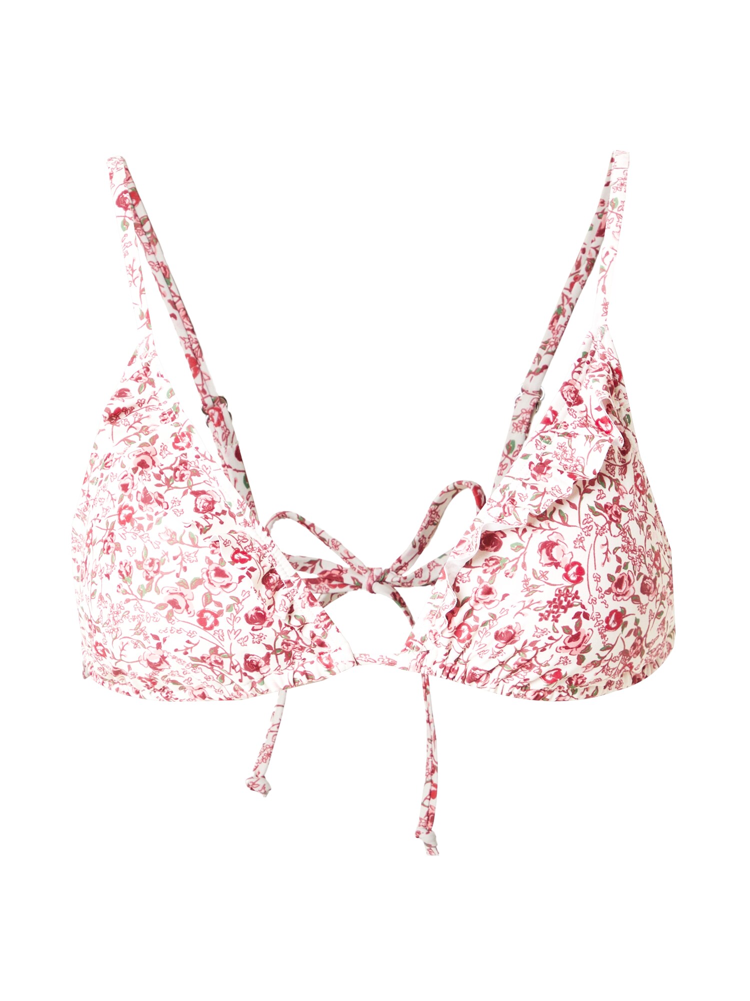 BeckSöndergaard Sutien costum de baie Fleuriella Bella  verde / roz / alb