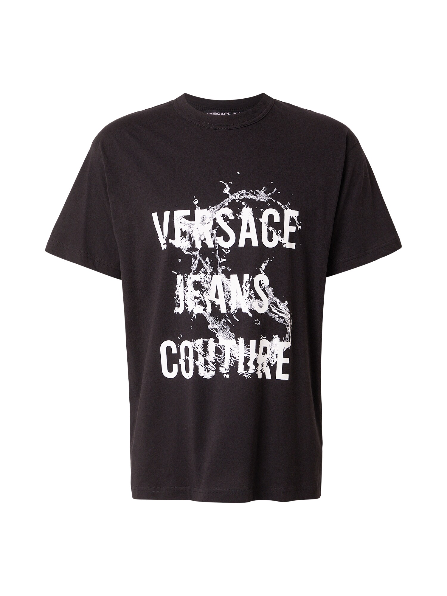 Versace Jeans Couture Tricou  negru / alb
