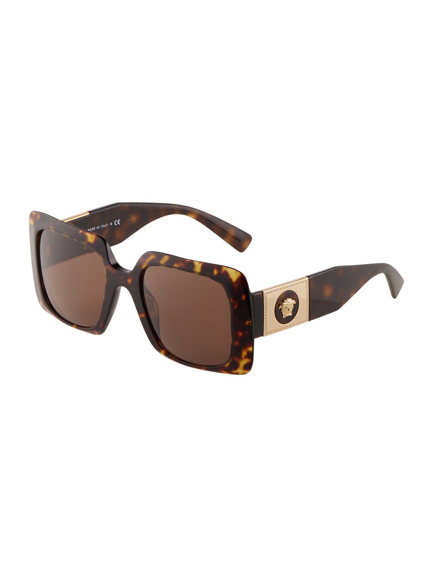 VERSACE Slnečné okuliare '04405'  hnedá / žltá