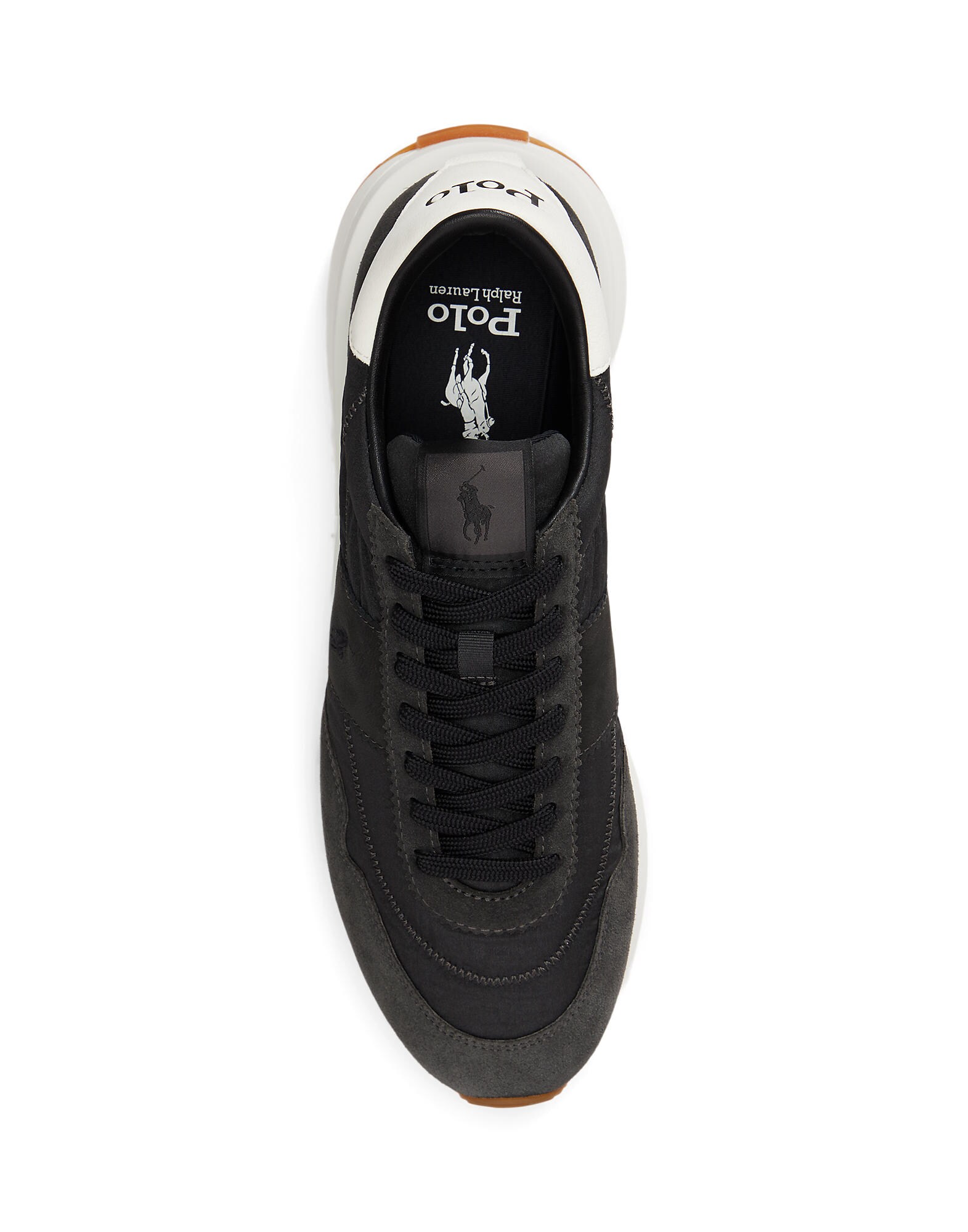 Polo Ralph Lauren Zapatillas deportivas bajas 'TRAIN 89' negro / blanco – imagen 4