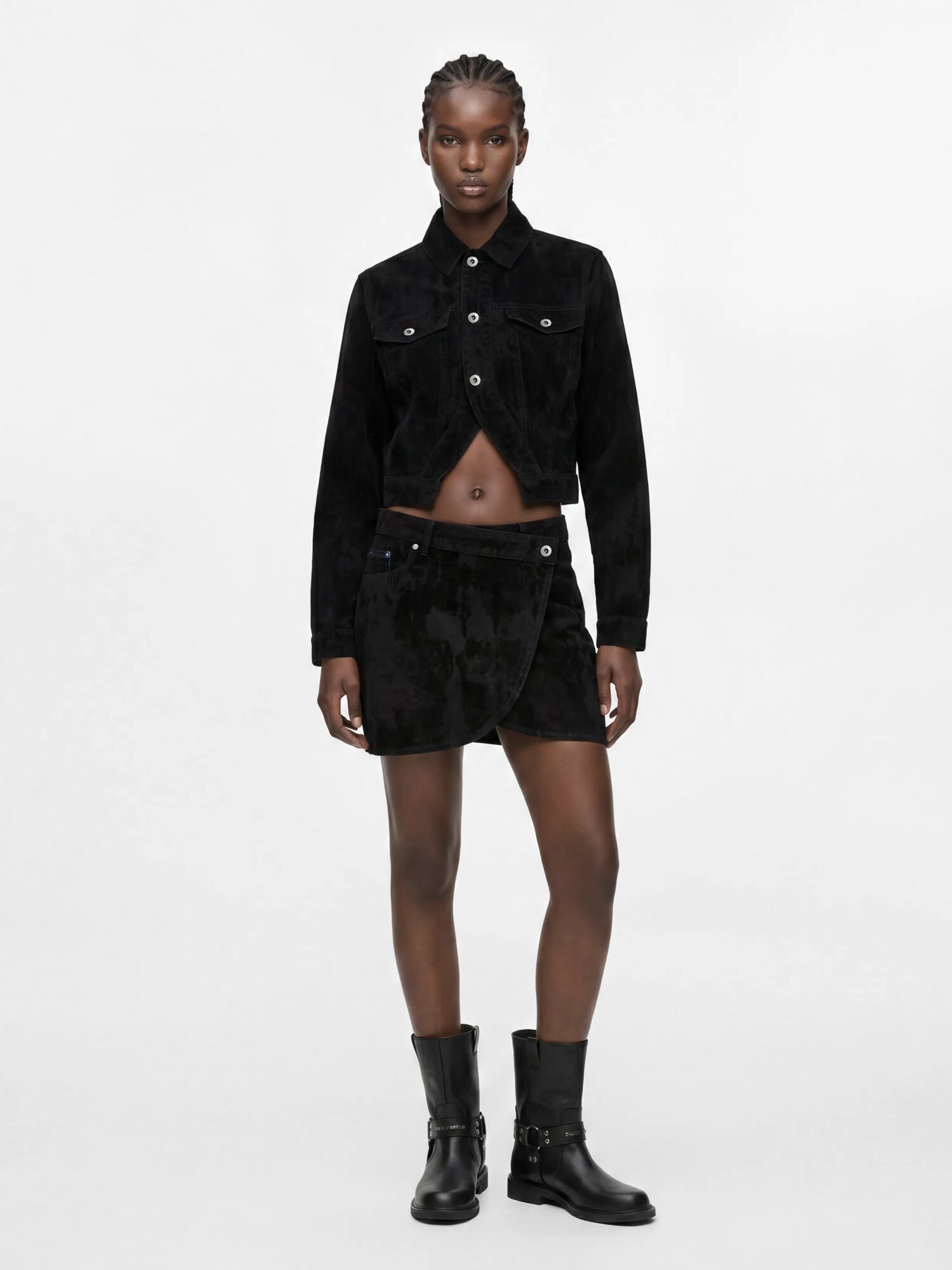 KARL LAGERFELD JEANS Falda negro denim – imagen 8