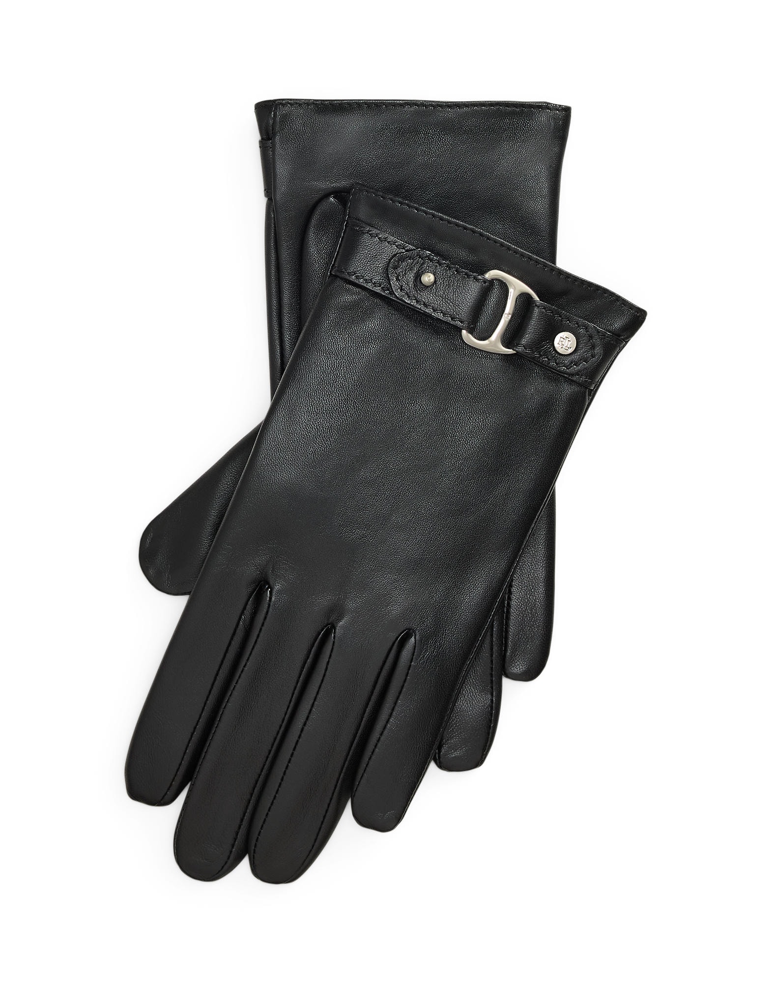 Lauren Ralph Lauren Mănuşi cu degete negru