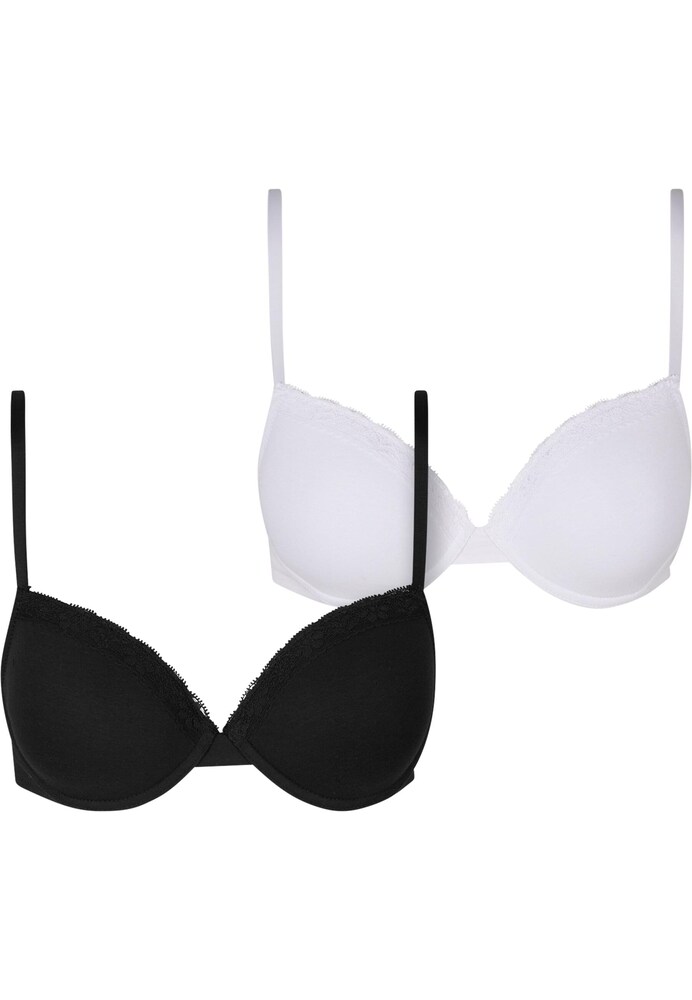 Urban Classics BH Damen Größe 80 schwarz / weiß