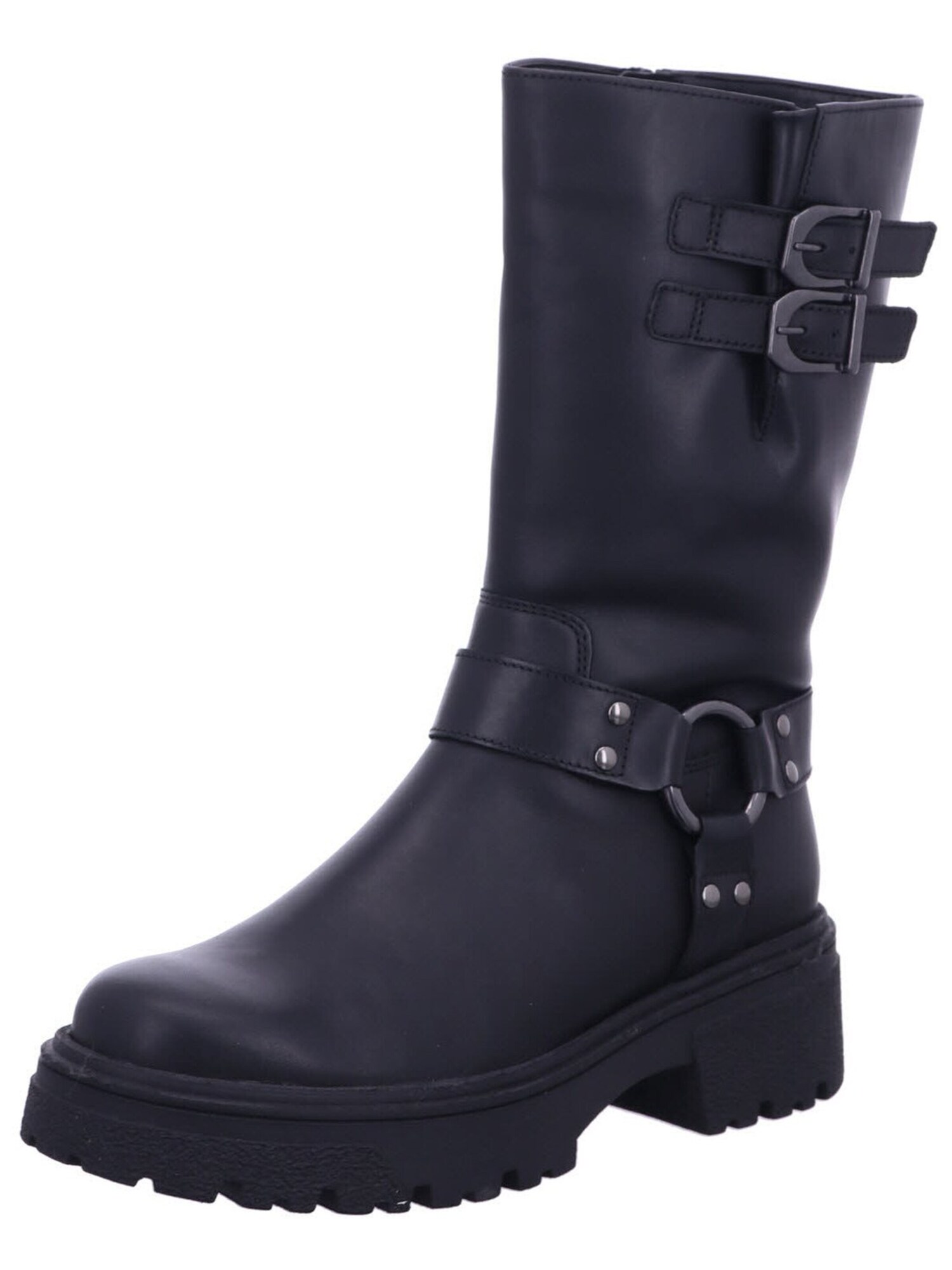 Gabor Boots Stiefel Damen 51.762 27 Echtleder In Schwarz