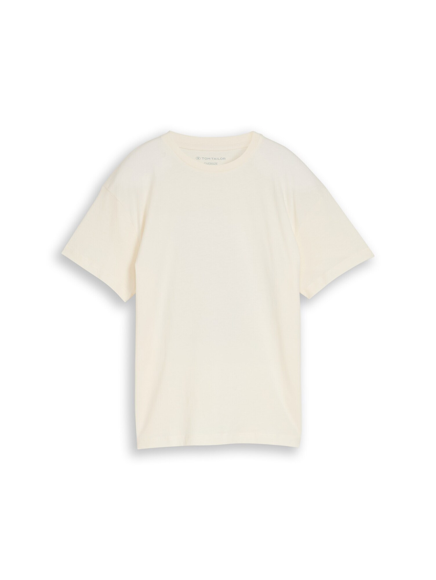 Tom Tailor Shirt Taupe / Oranje / Zwart / Natuurwit