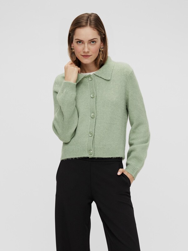 Y.A.S Jade Button Up Langarm Strickjacke