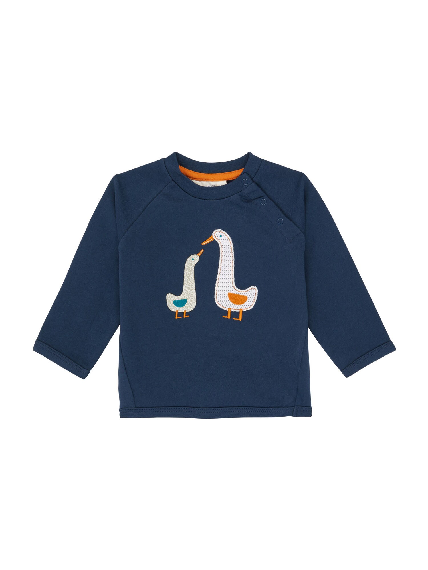 Sense Organics Sweatshirt  camurça / navy / laranja / branco