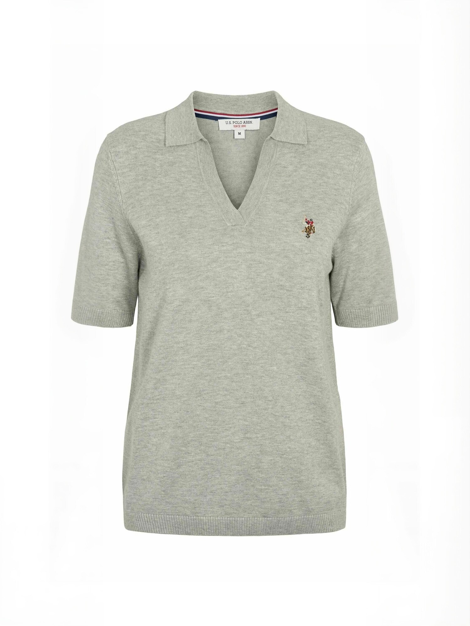 U.S. POLO ASSN. Top  UWLilwan  gri amestecat