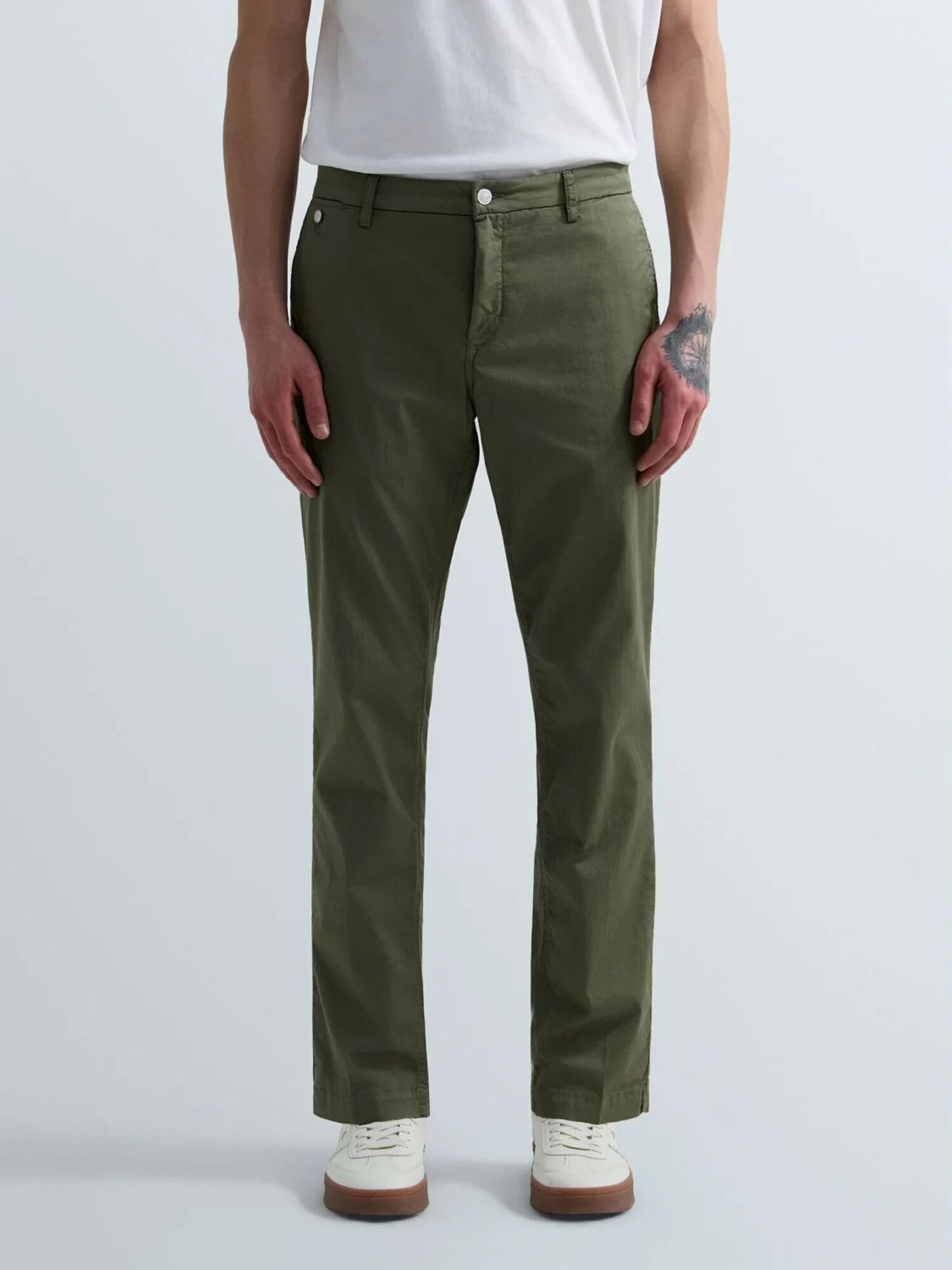 REPLAY Pantalón  verde