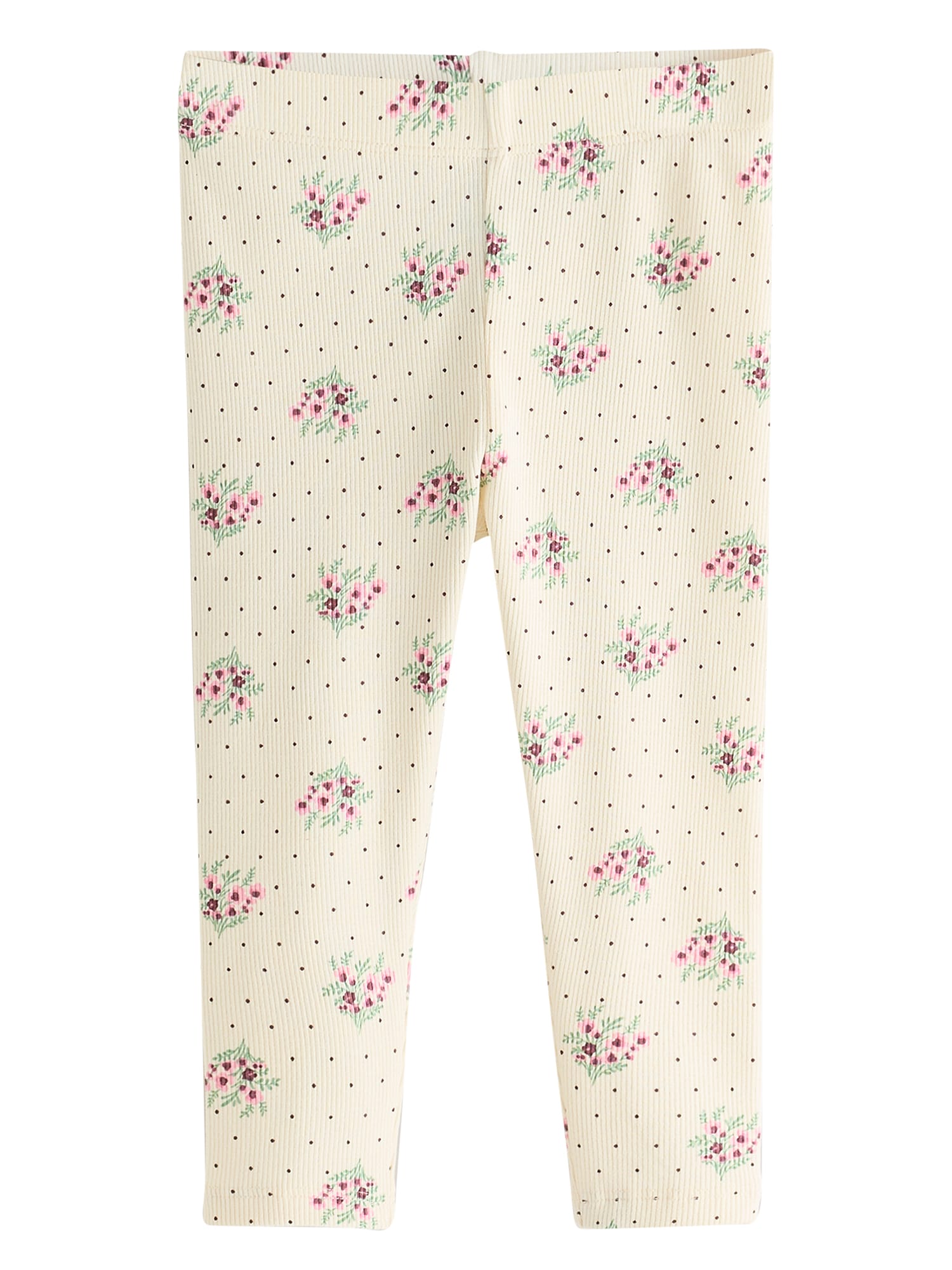 Next Leggings  crem / verde / lila / roz