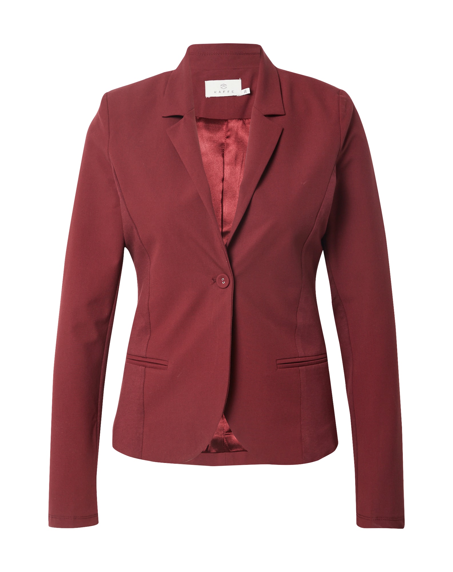 Kaffe Blazer švarkas  vyno raudona spalva