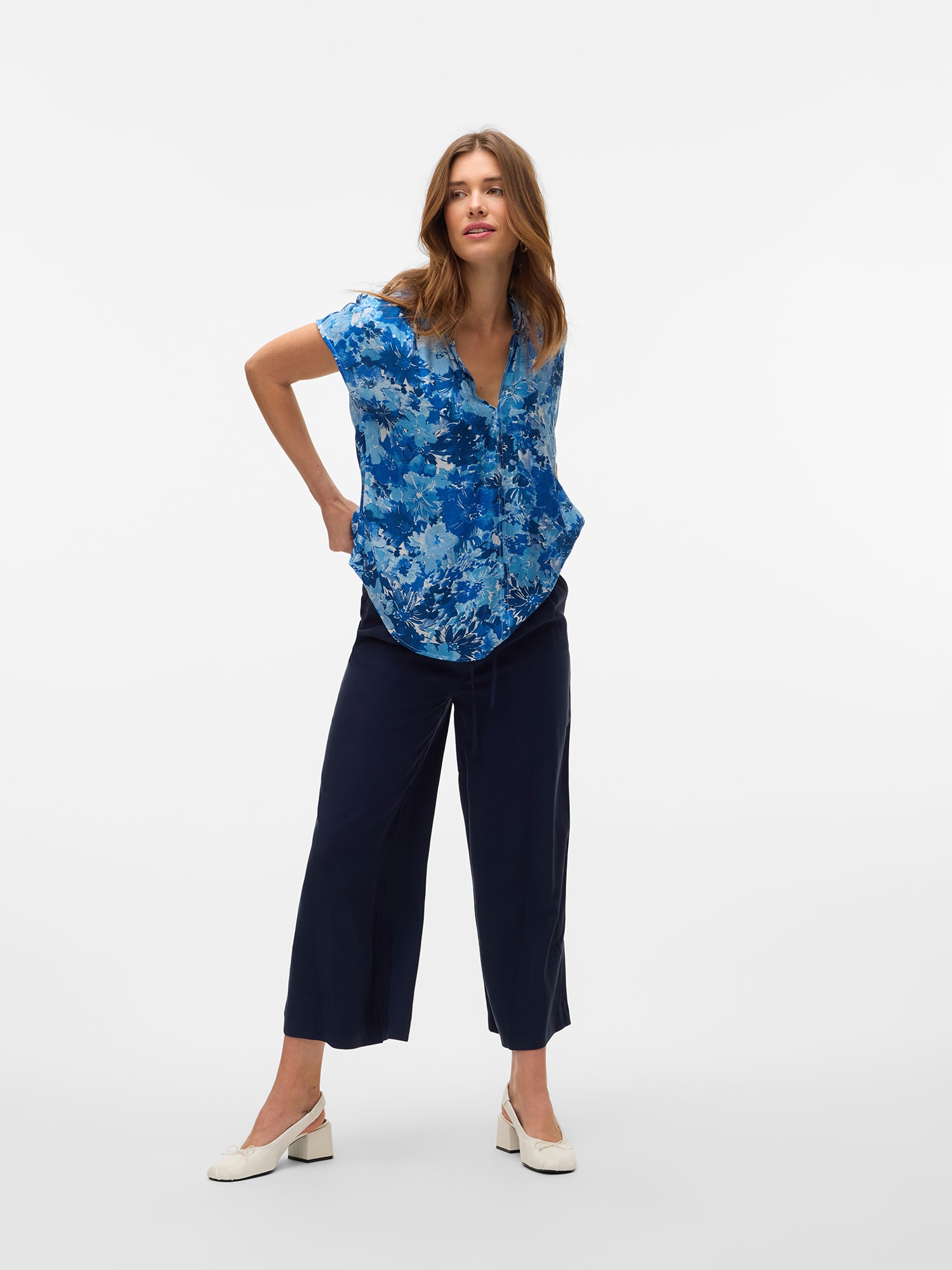 Thumbnail - Hose 'VMTANYA HW 7/8 WIDE PANTS BOO'