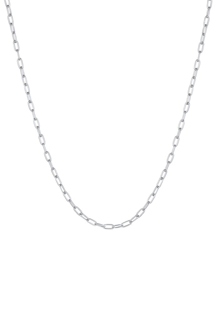 KUZZOI Halskette Basic Kette Herren Größe 60 silber