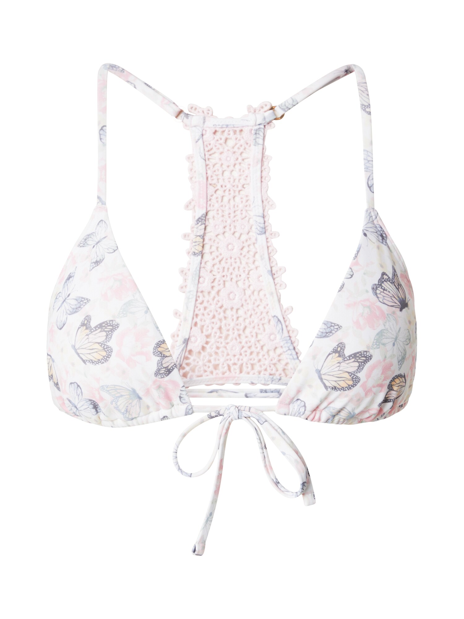 HOLLISTER Bikinový top  biela