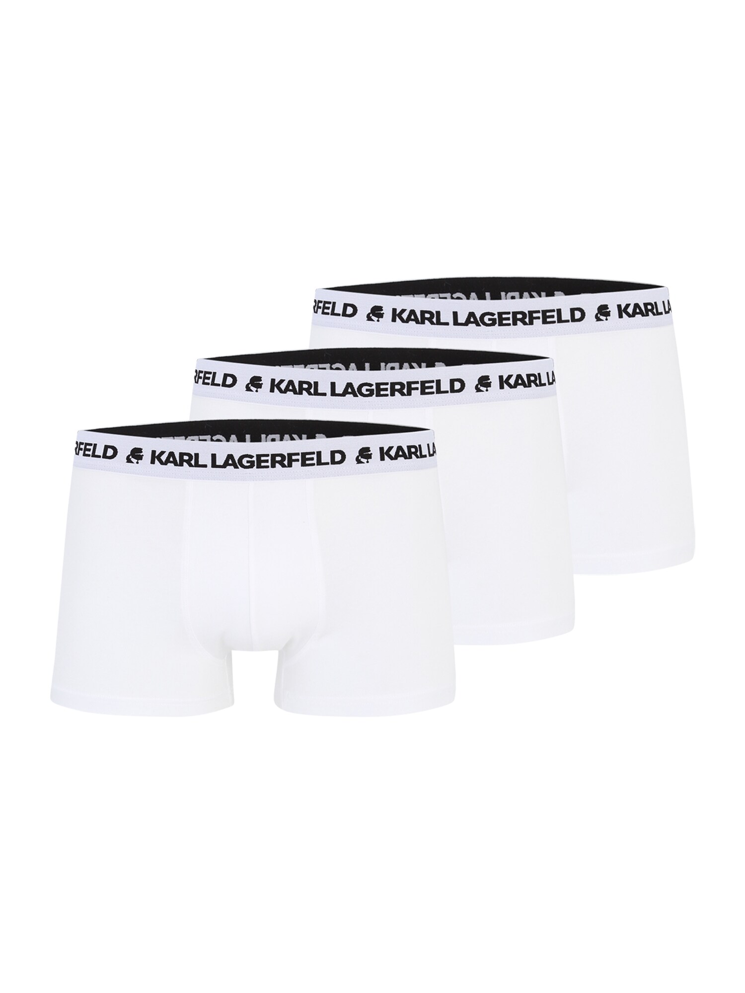 Karl Lagerfeld Boxerky  svetlofialová / čierna / biela