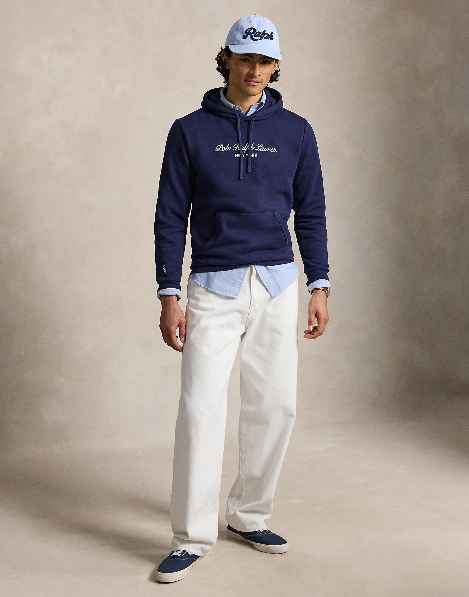 Polo Ralph Lauren Sudadera  navy / blanco – imagen 16