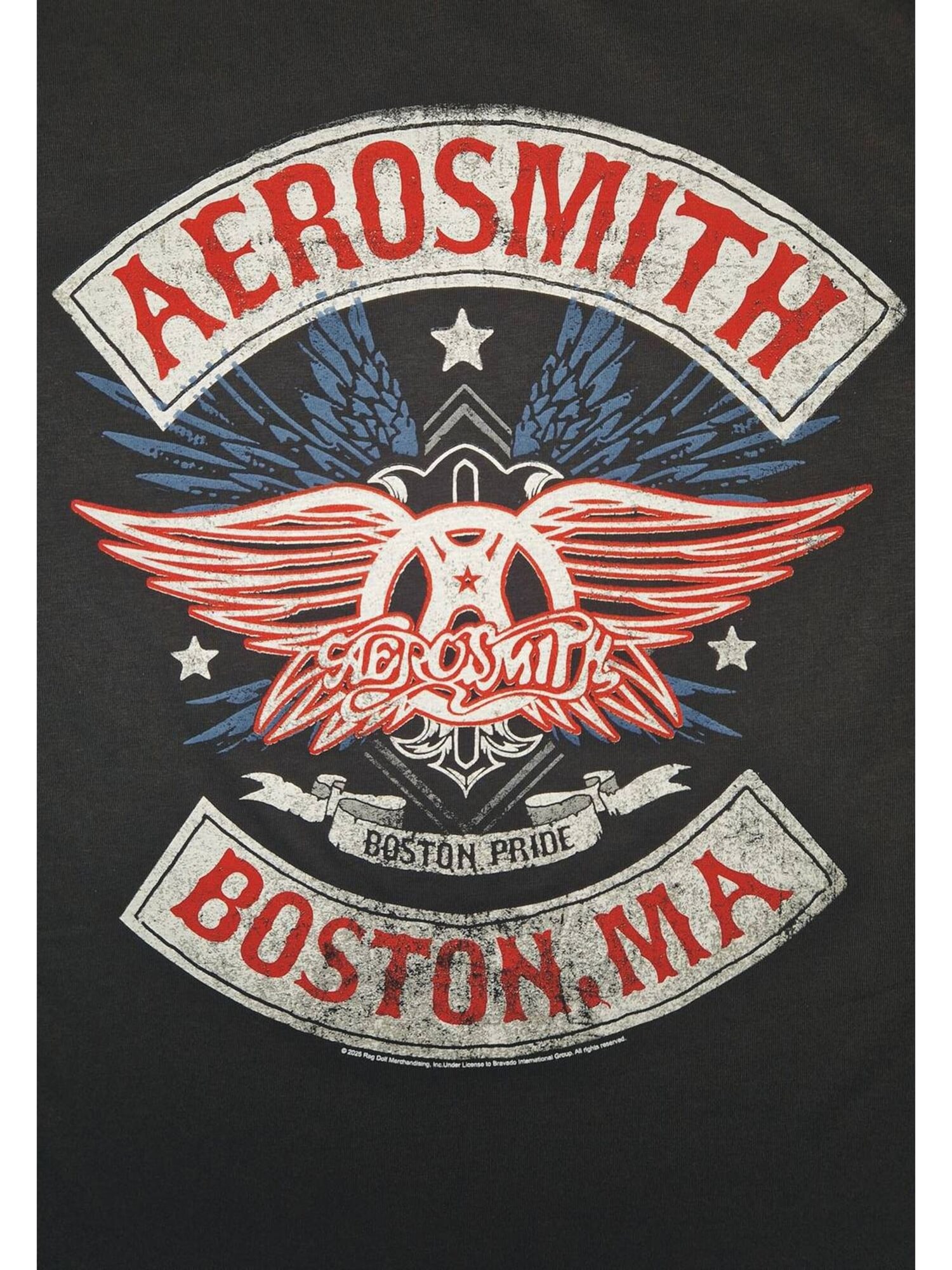Aerosmith Camiseta 'Aerosmith Boston Pride T-Shirt' negro – imagen 3