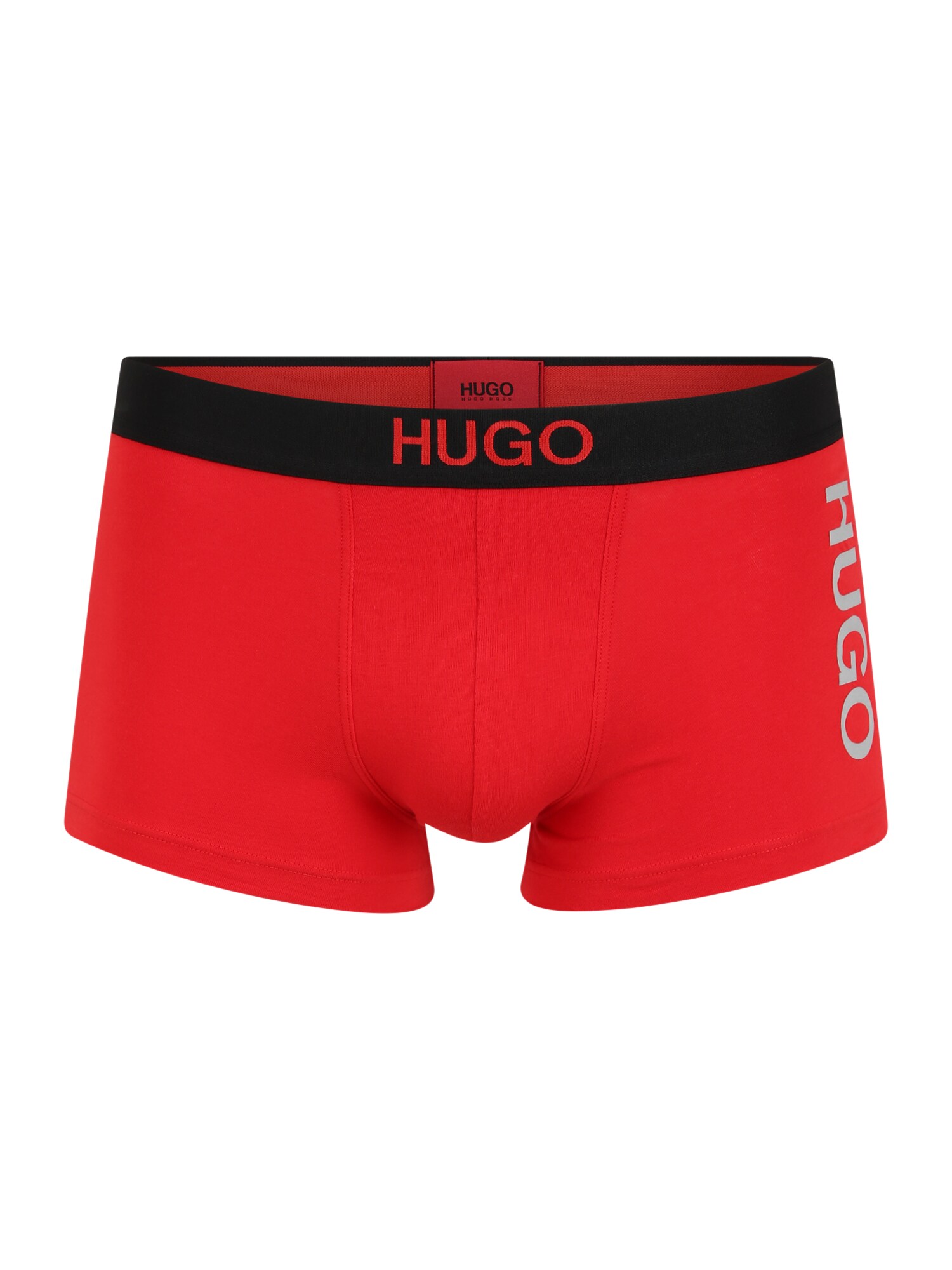 HUGO Boxer trumpikės 'EXCITE'  raudona / juoda / šviesiai pilka