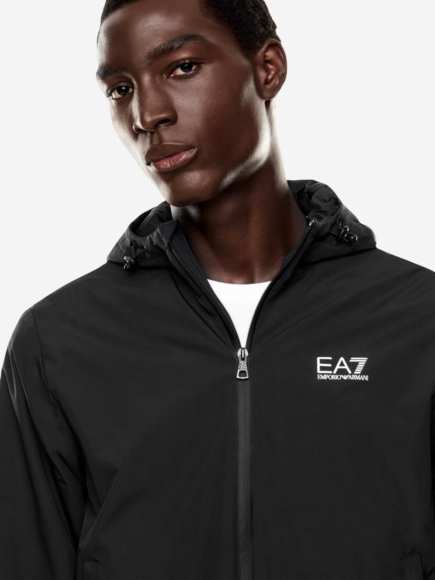 EA7 Emporio Armani Chaqueta saco '8NPB21 PNFZZ'  negro – imagen 4
