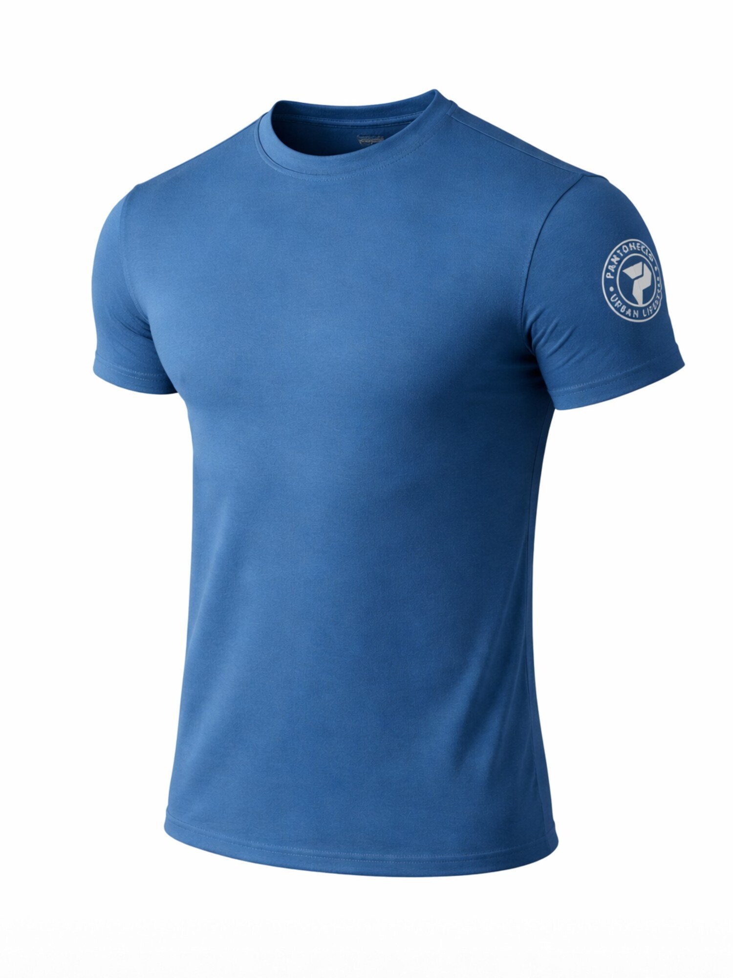PANTONECLO Camiseta 'Pantoneclo Men’s Crew Neck Short Sleeve T-Shirt' azul oscuro