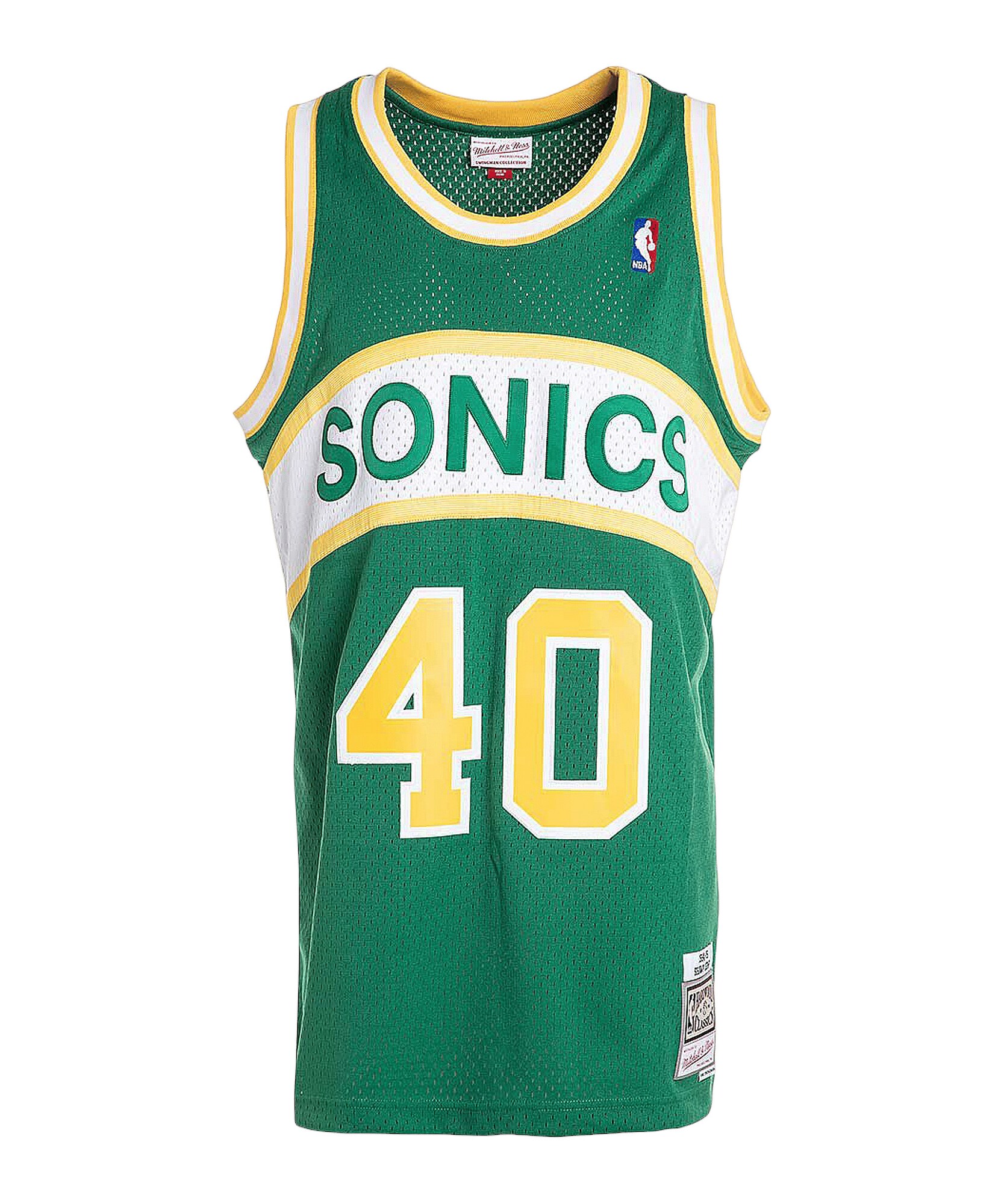 Mitchell & Ness Tricou funcțional  galben deschis / verde / alb natural